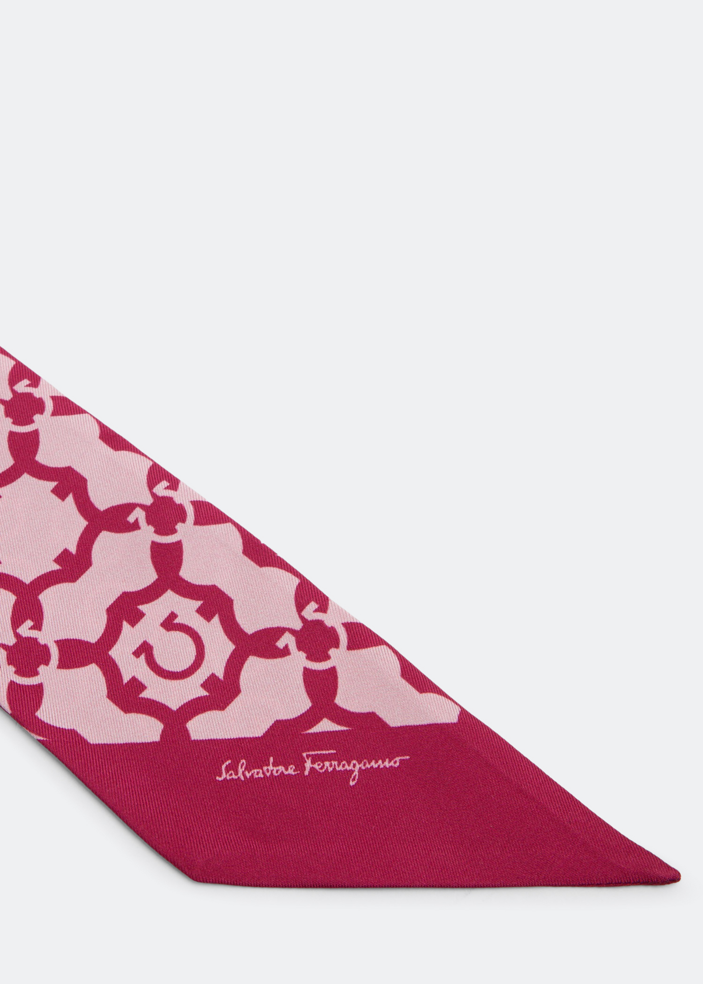 

Gancini Galore printed scarf, Pink