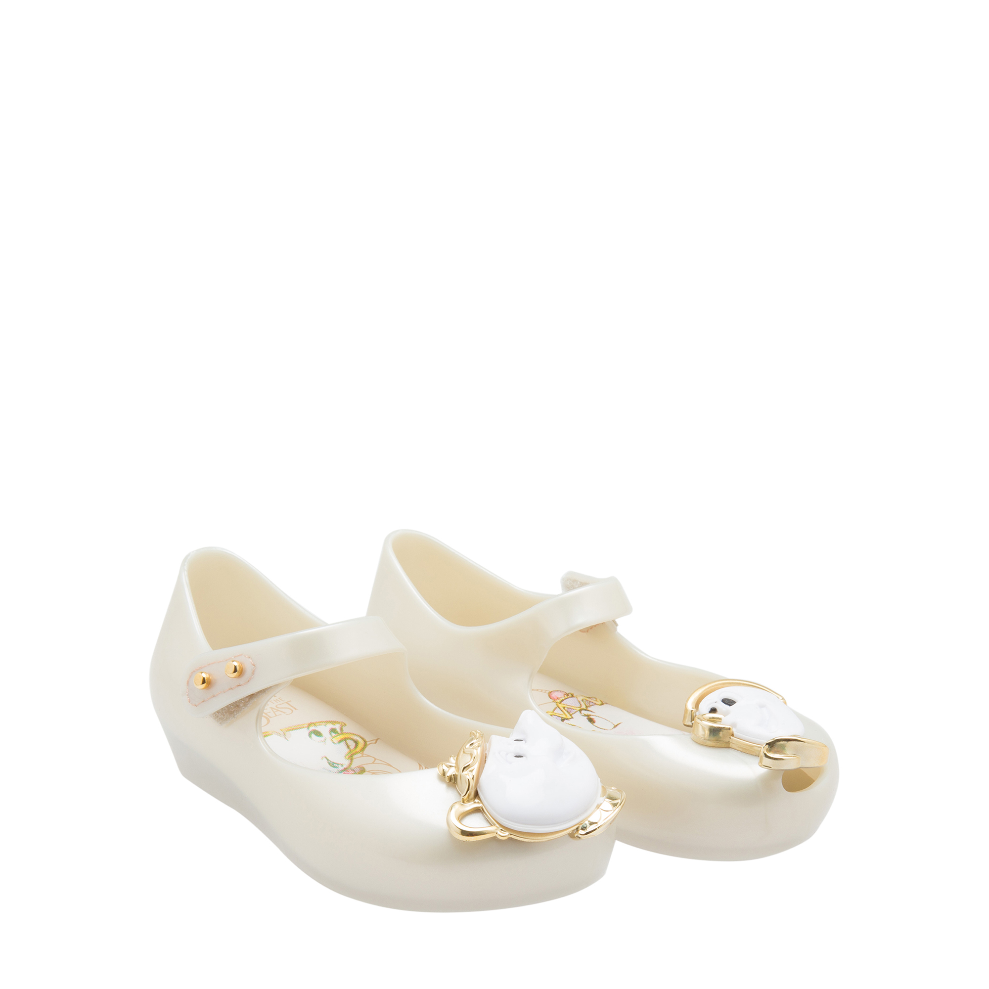 

Beauty and the Beast flats, Beige