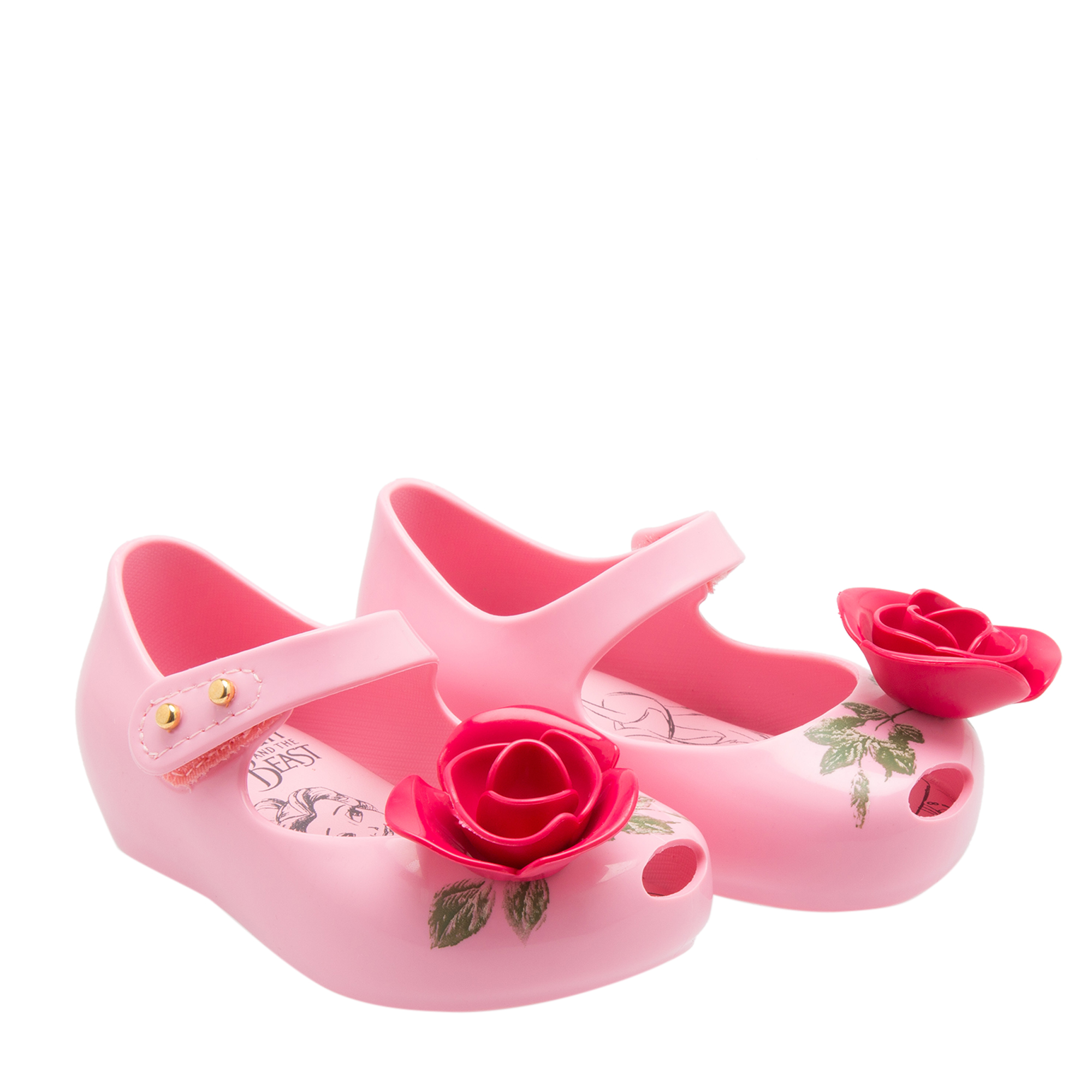 

Beauty and the Beast flats, Pink