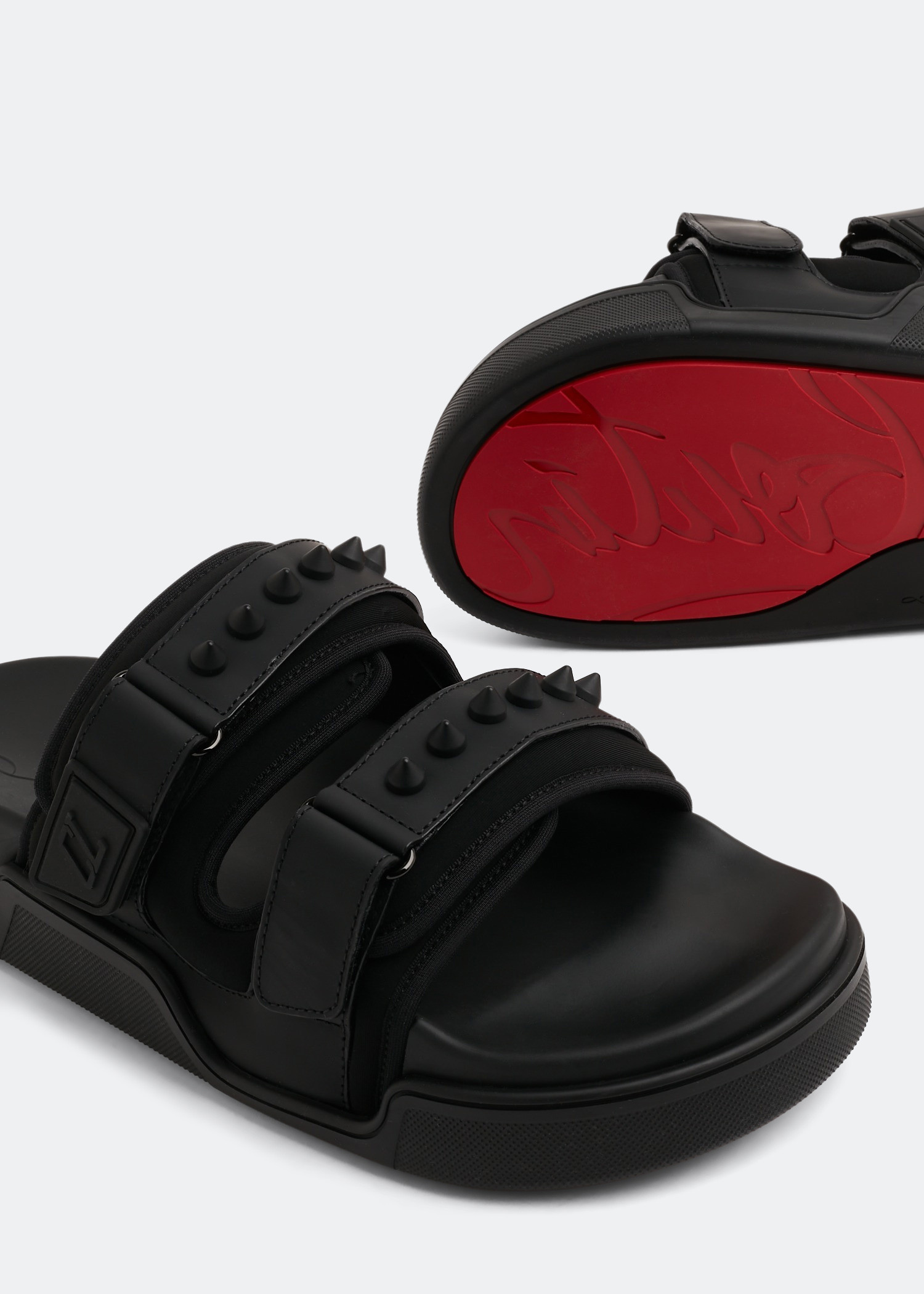 

Daddy Pool sandals, Black