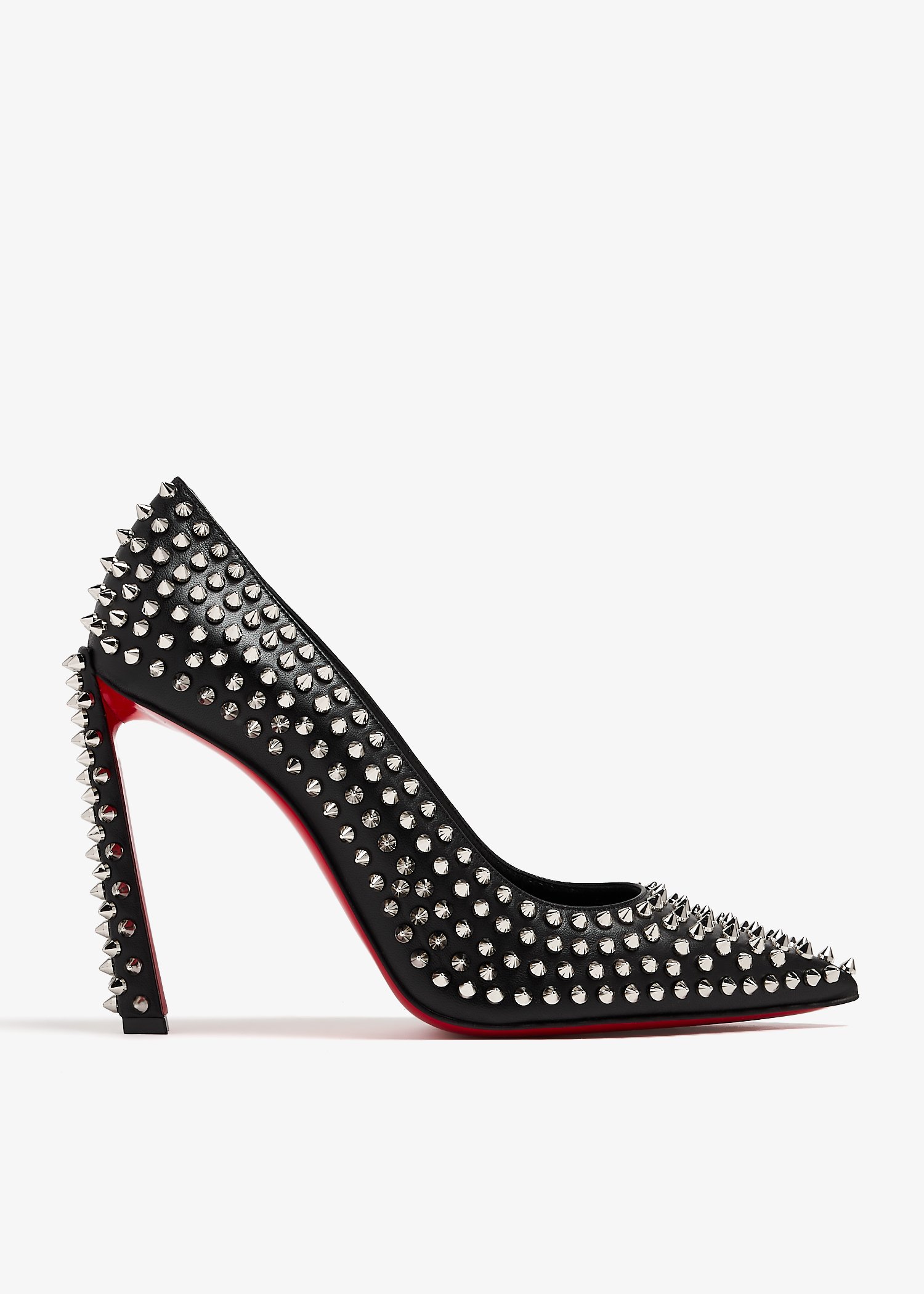 Christian louboutin heels with spikes best sale