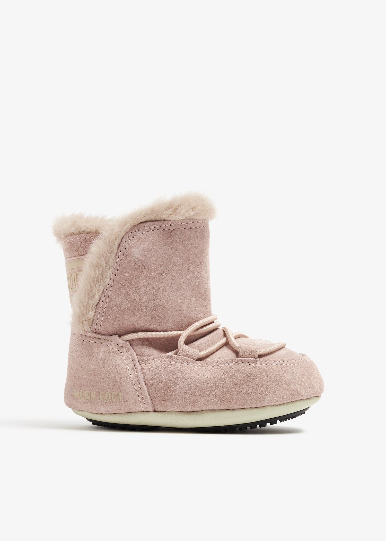 

Crib suede boots, Pink