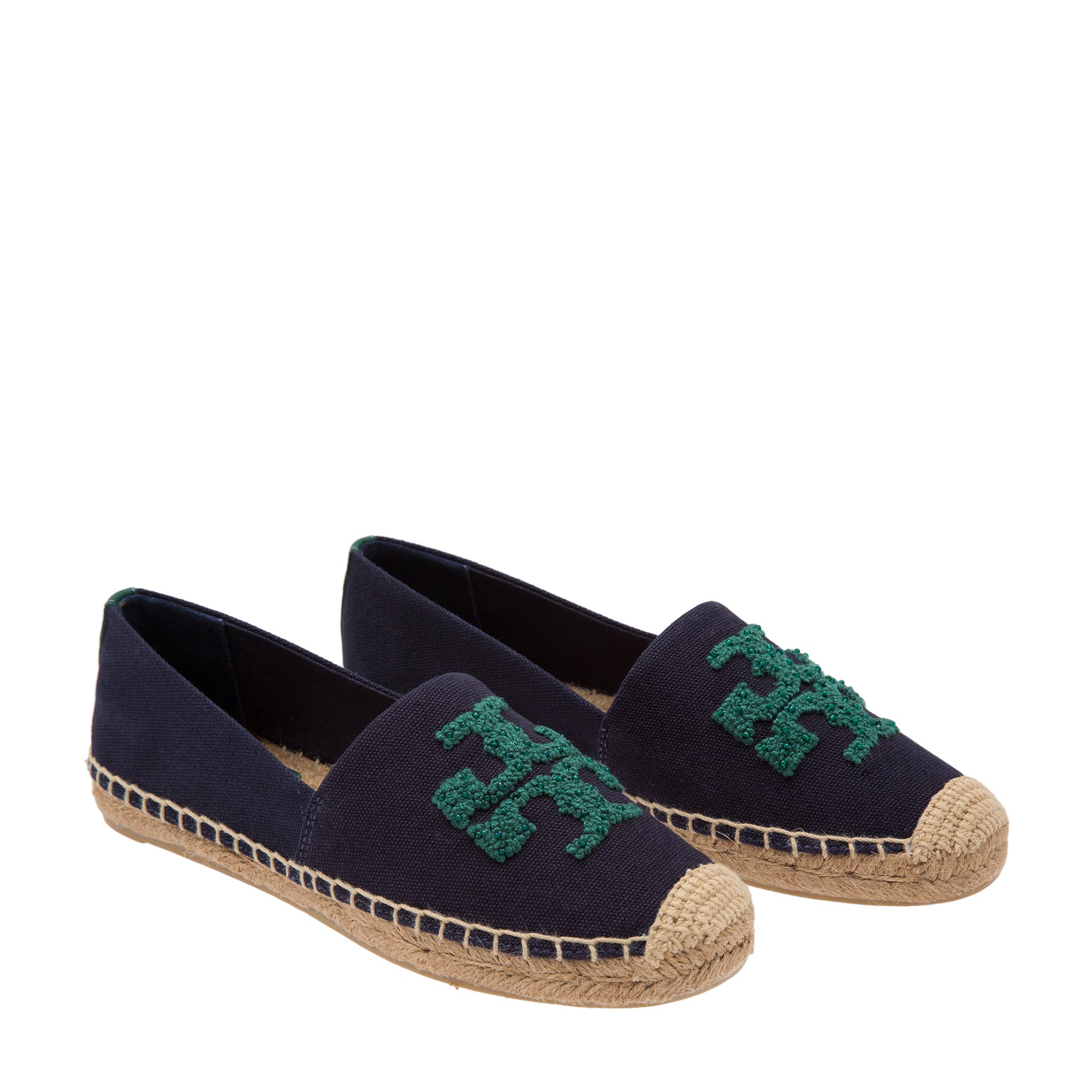 

Elisa logo espadrilles, Blue