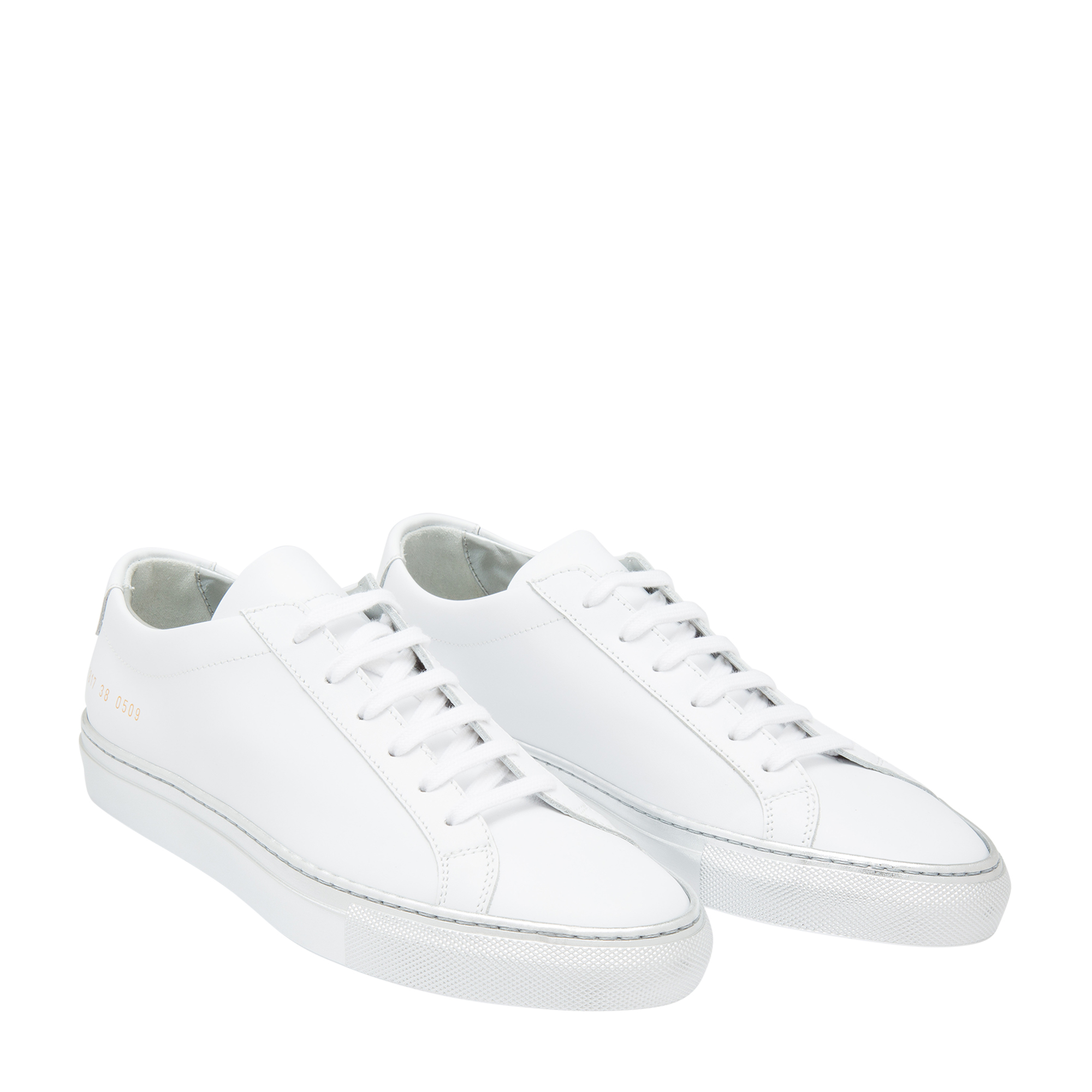 

Achilles leather sneakers, White