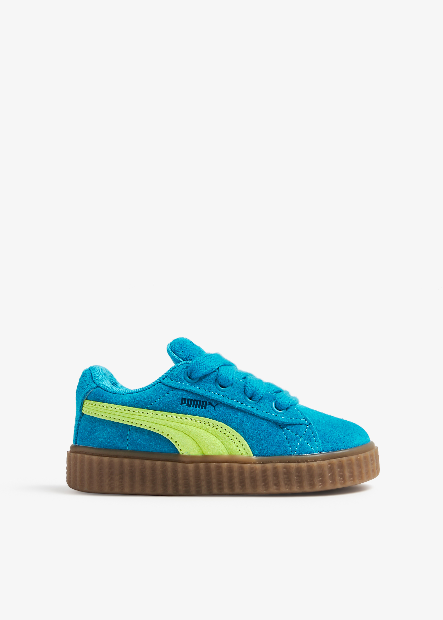 Puma suede blue on sale green