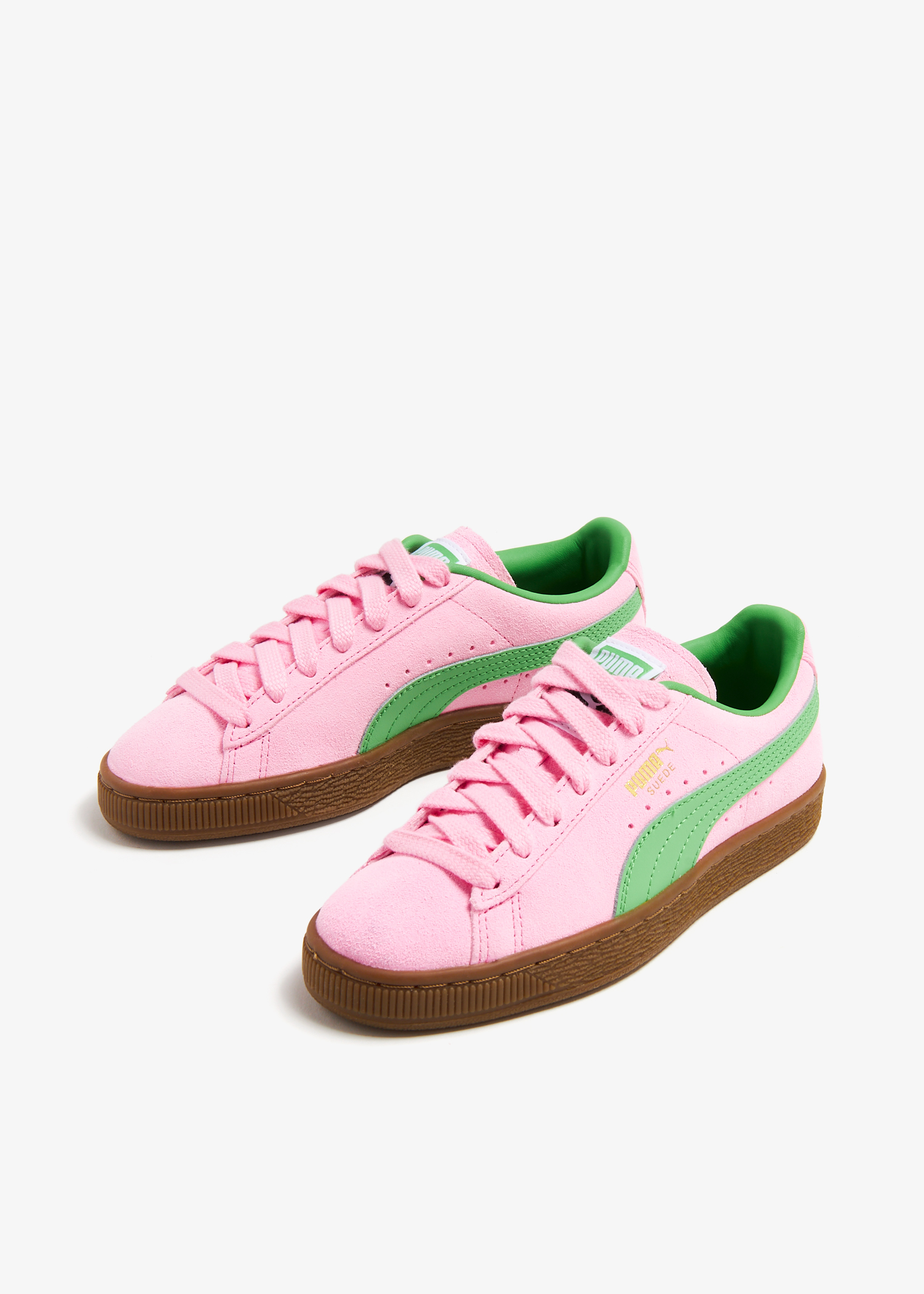 All pink suede sale pumas