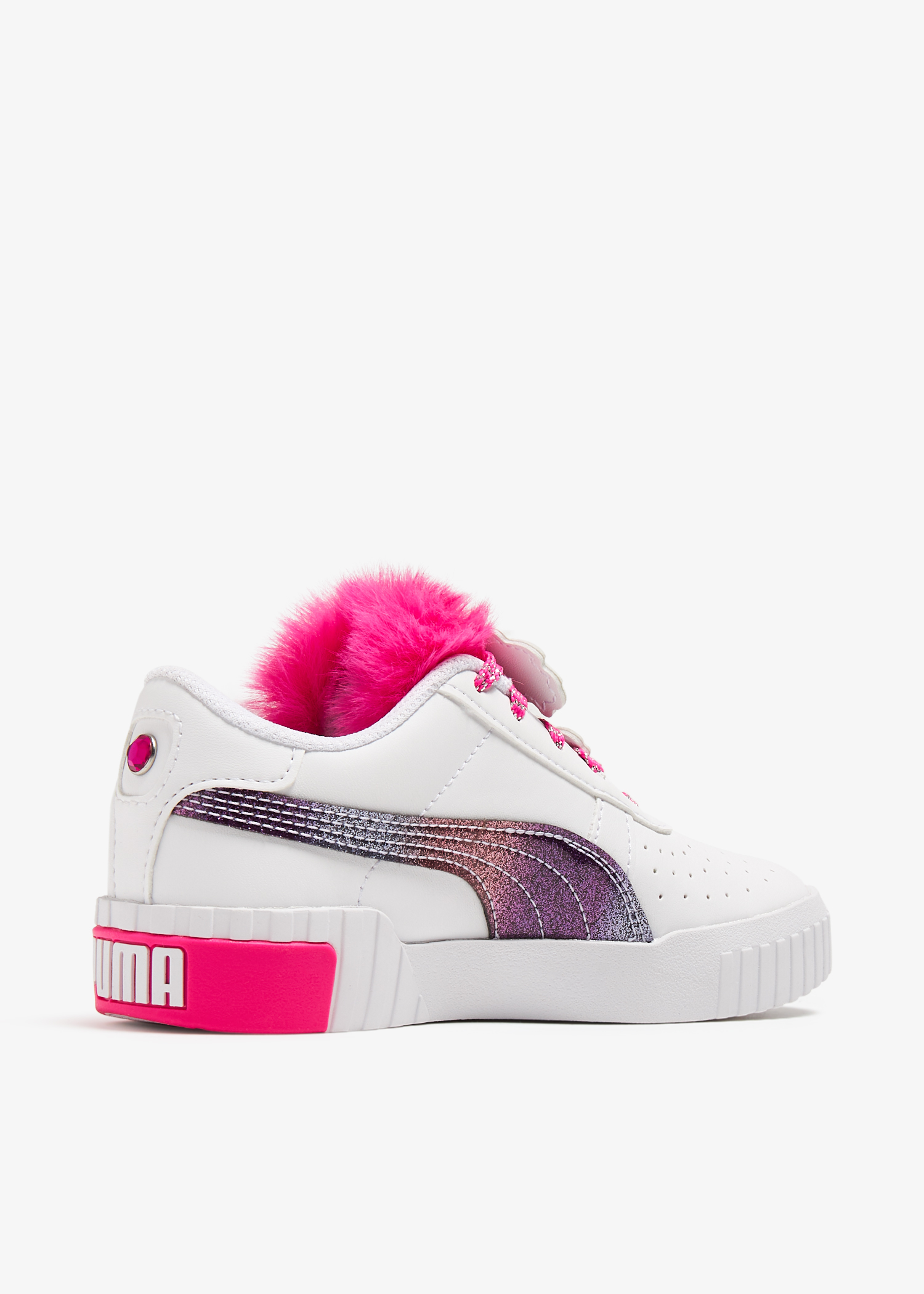 Puma x Trolls Cali OG PS sneakers for Girl White in KSA Level Shoes