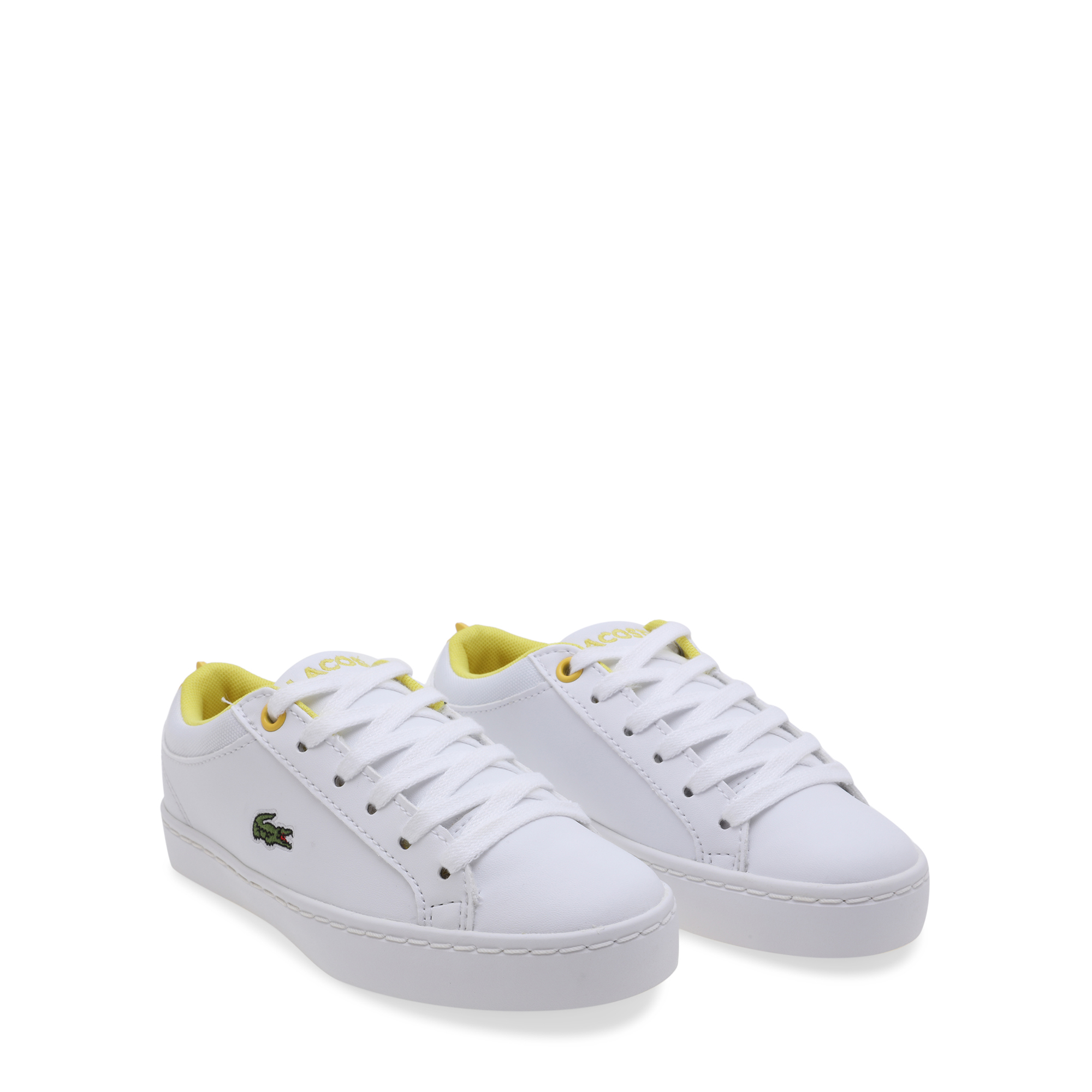 

Straightset sneakers, White