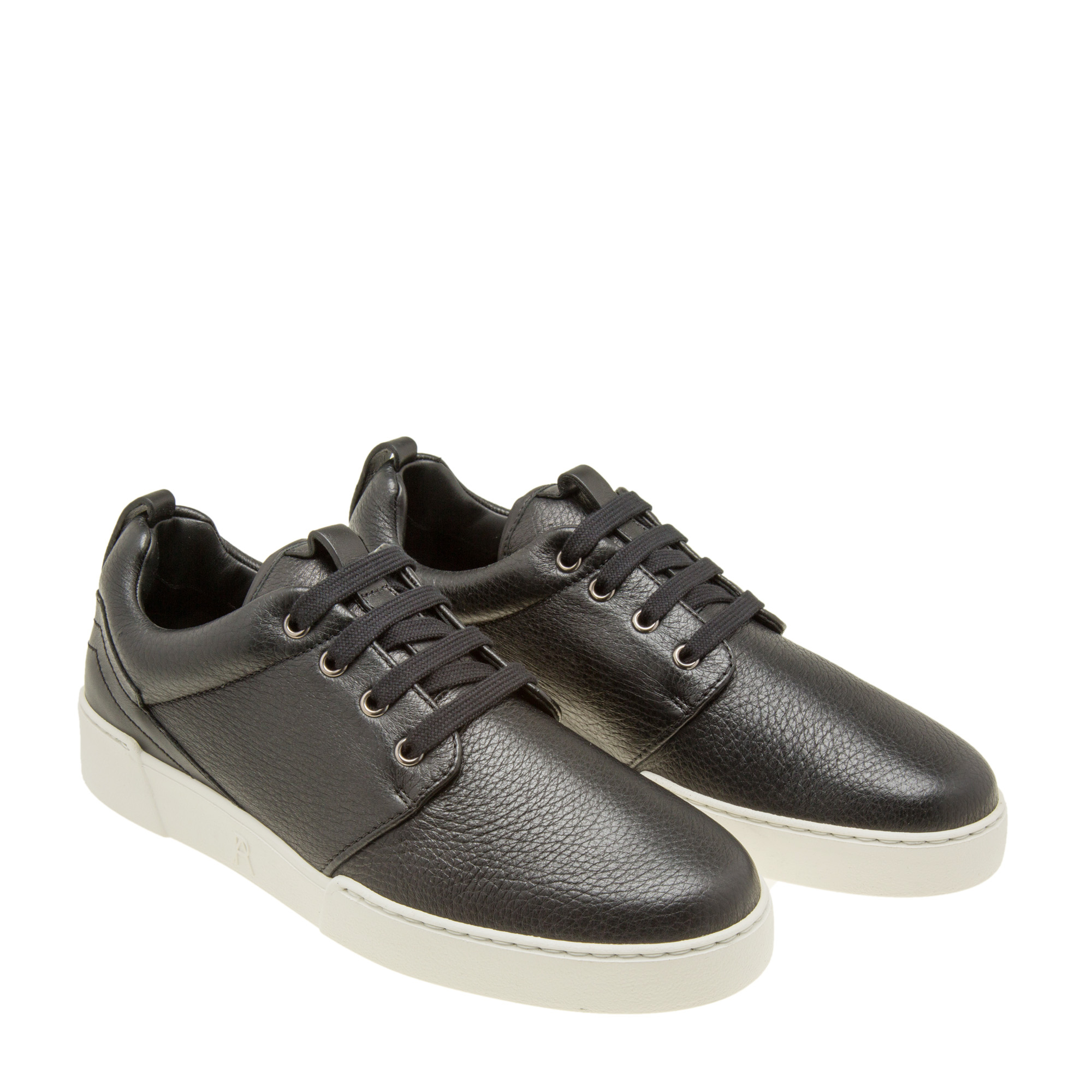 

Helios leather sneakers, Black