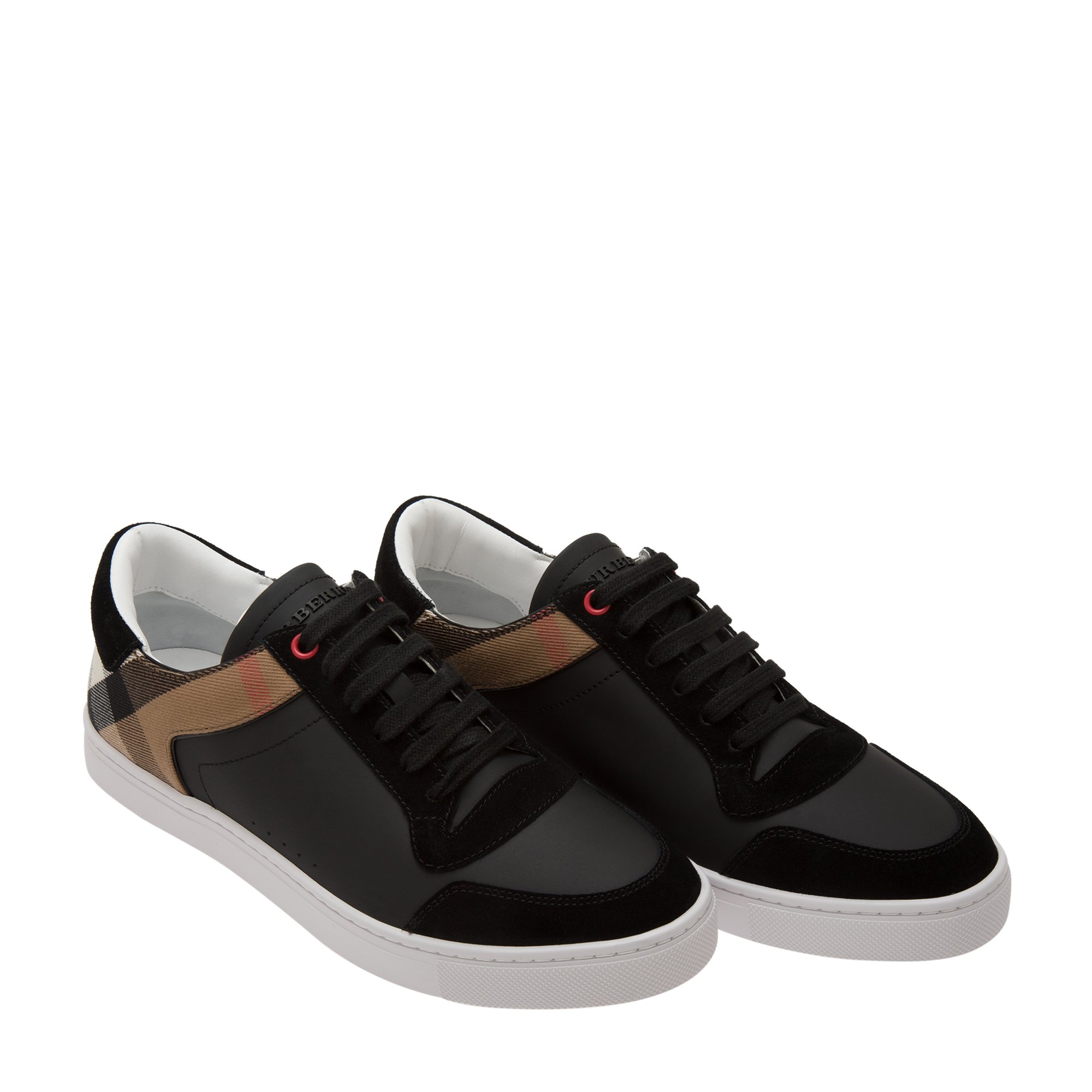 

House Check sneakers, Black