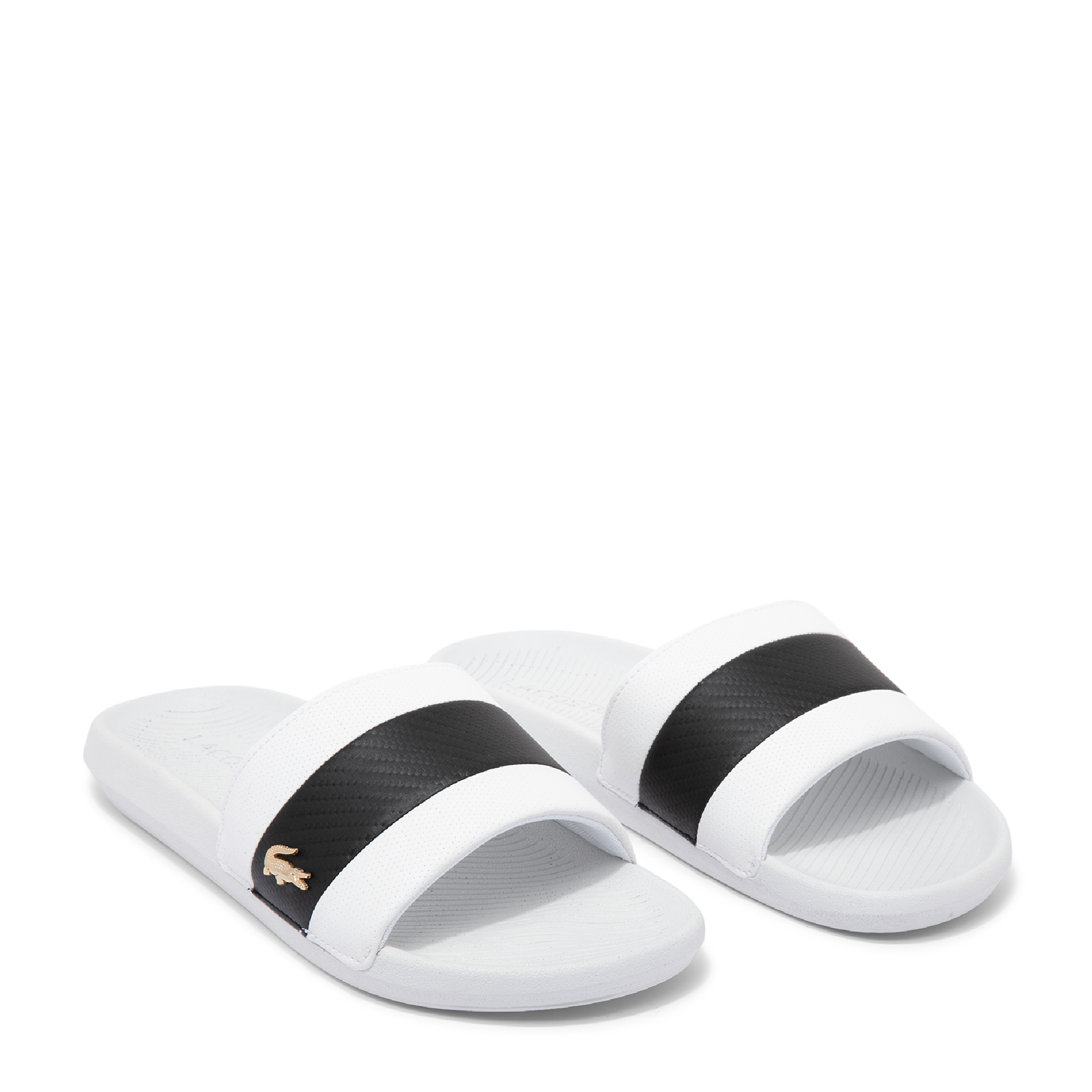 

Croco slides, White