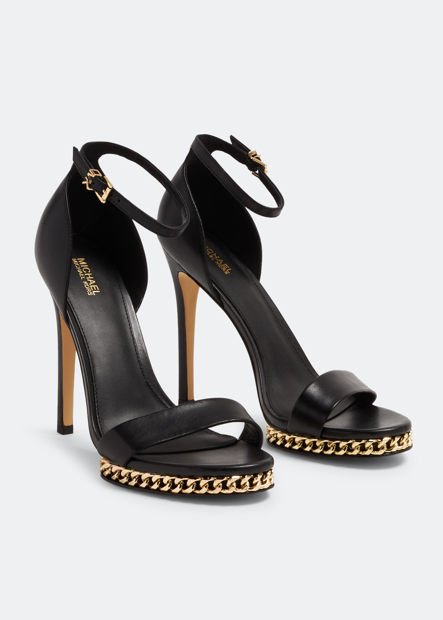 Michael michael kors hot sale hutton leather sandal