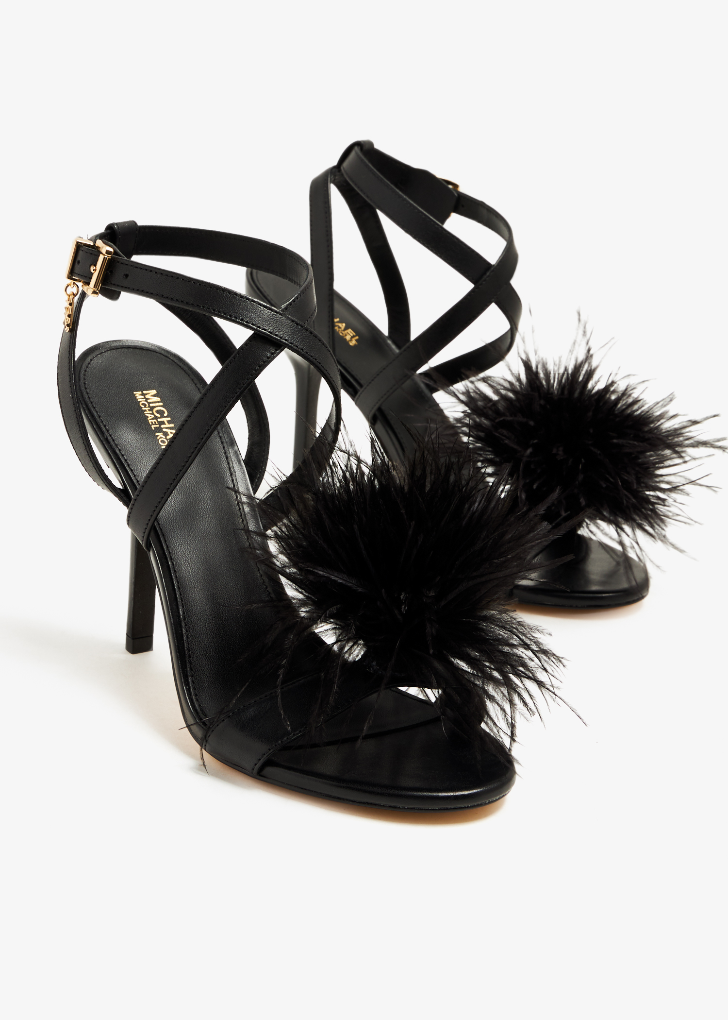 Michael kors discount feather heels