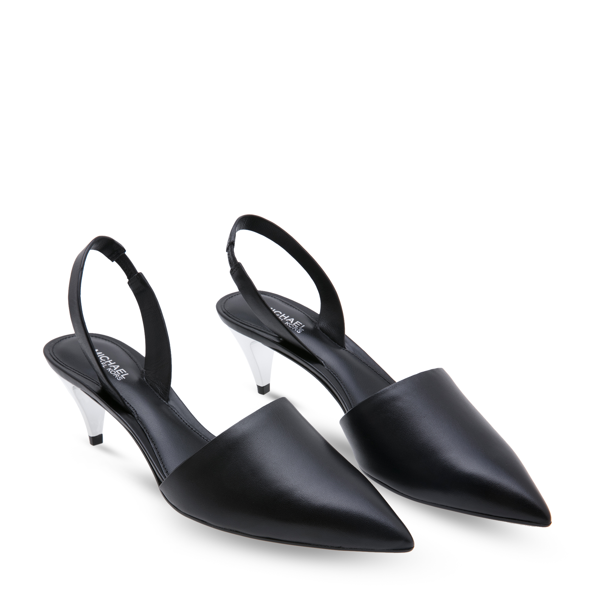 

Alba leather sandals, Black