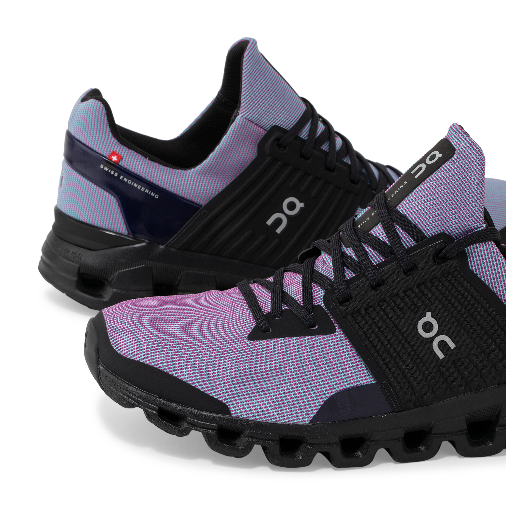 On Cloudswift Edge Prism sneakers for Men - Purple in KSA | Level 