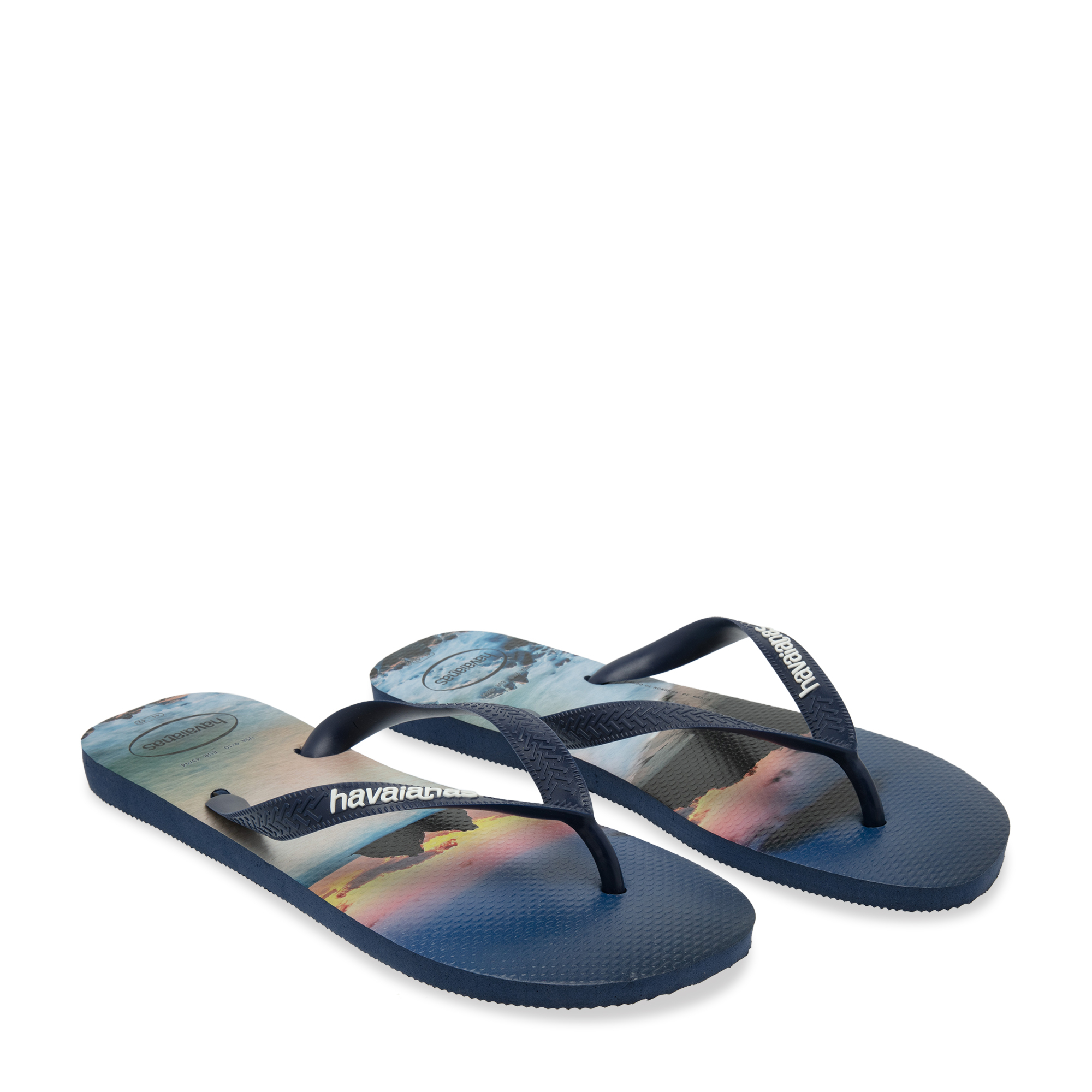 

Hype flip flops, Blue