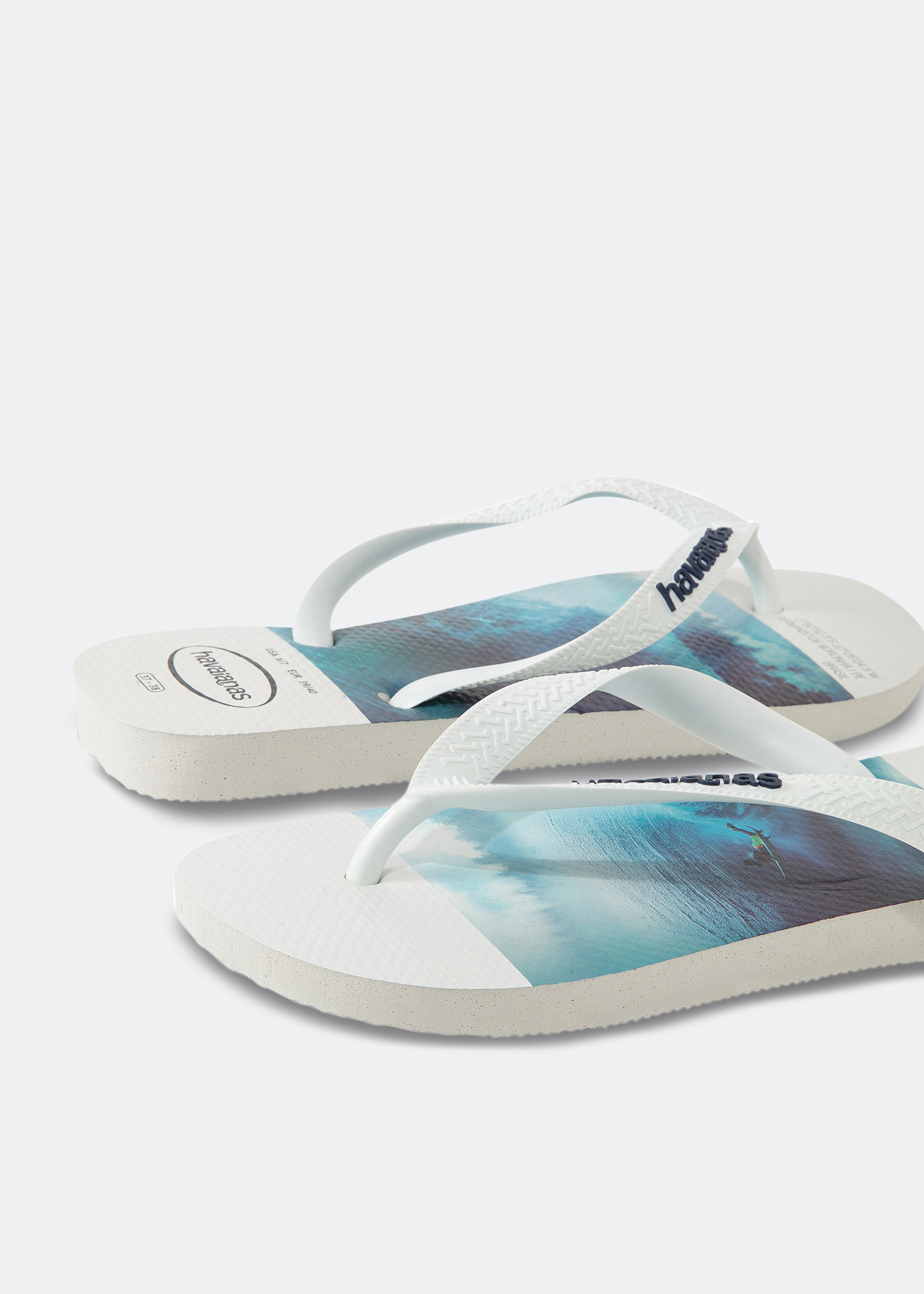 

Hype flip flops, White