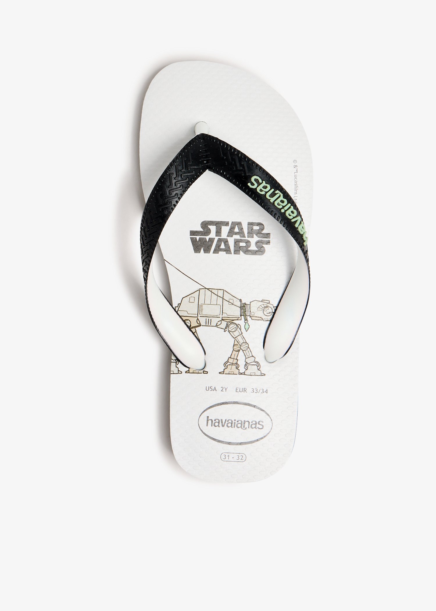 Buy Men White Graphic Print Flip Flops Online - 731801