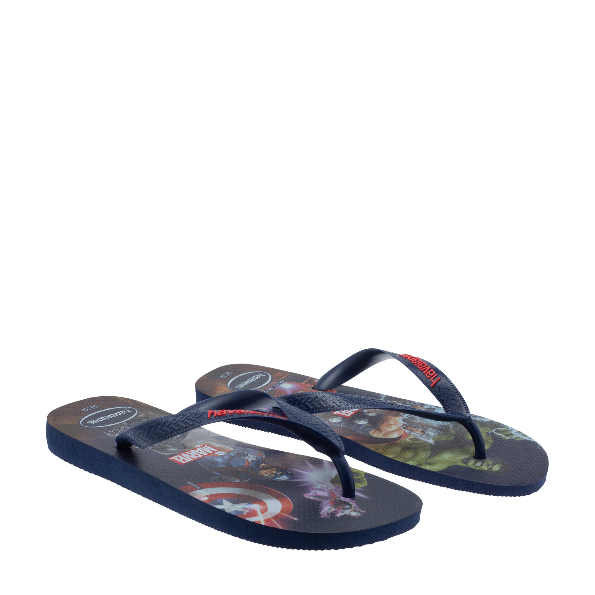 

Marvel flip flops, Blue