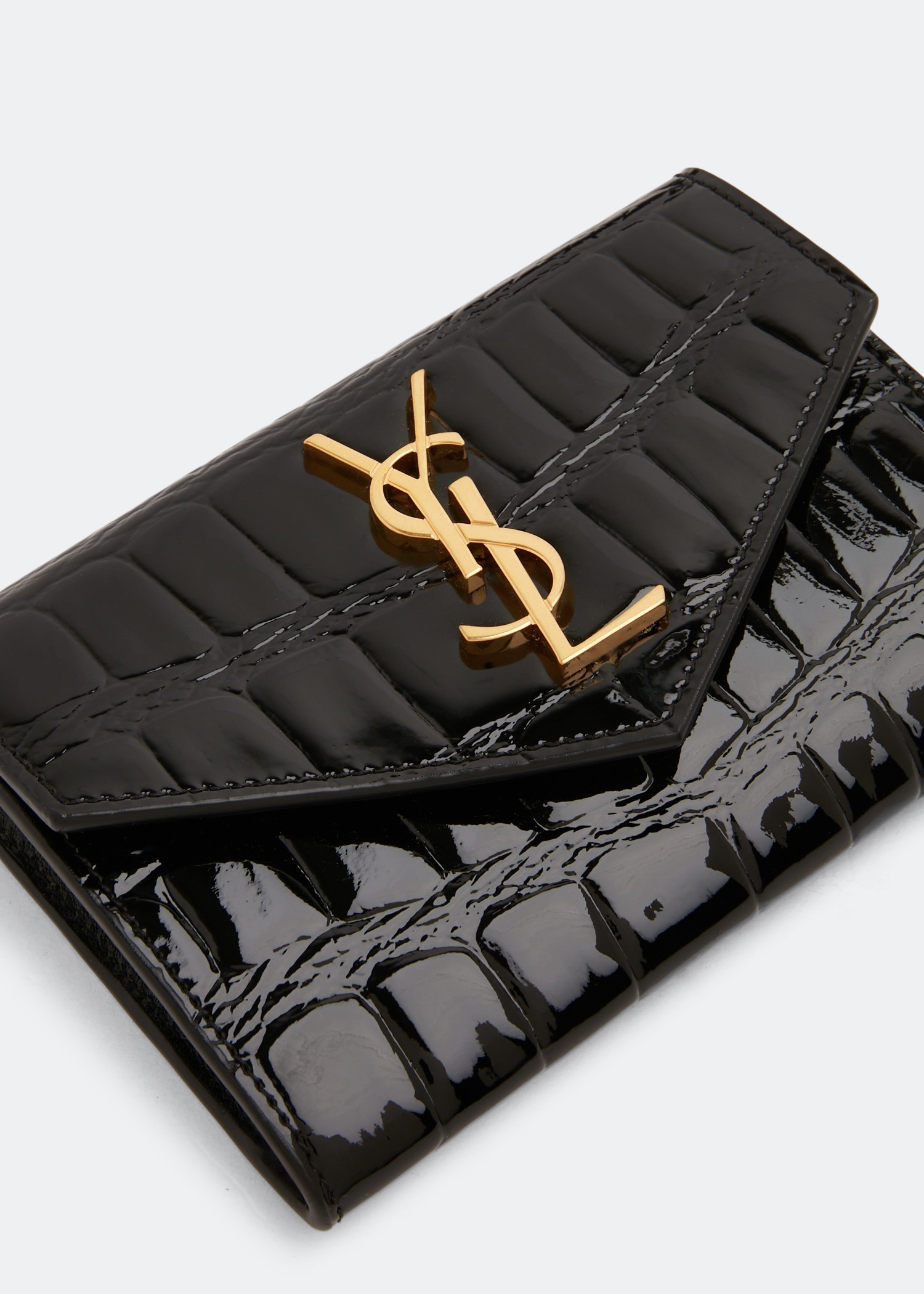 

Monogram small wallet, Black