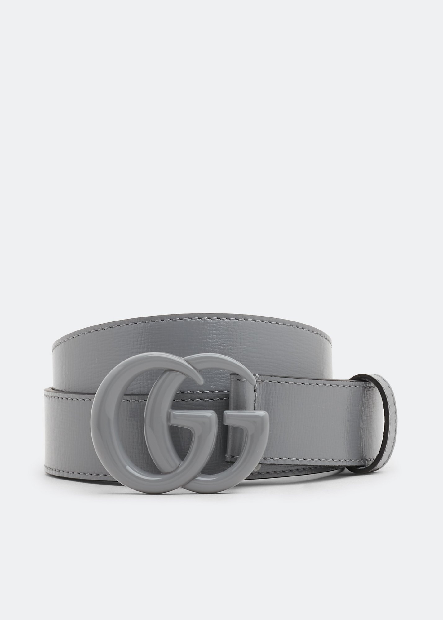 Gucci hotsell belt grey