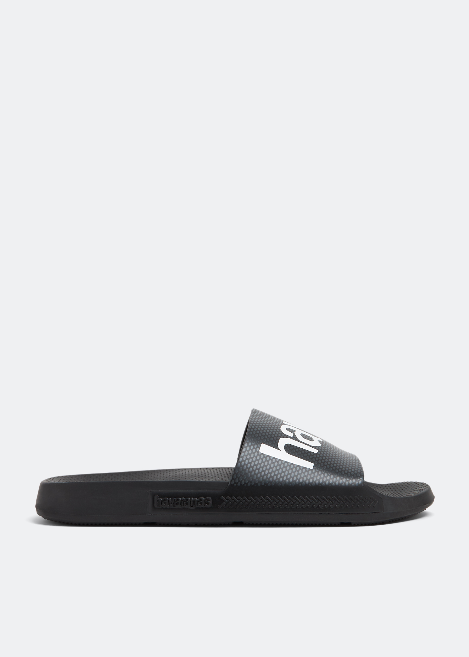 

Classic Logomania slides, Black