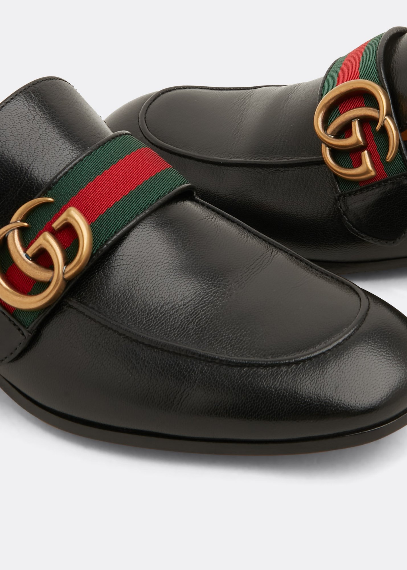 Gucci men's clearance donnie leather loafers