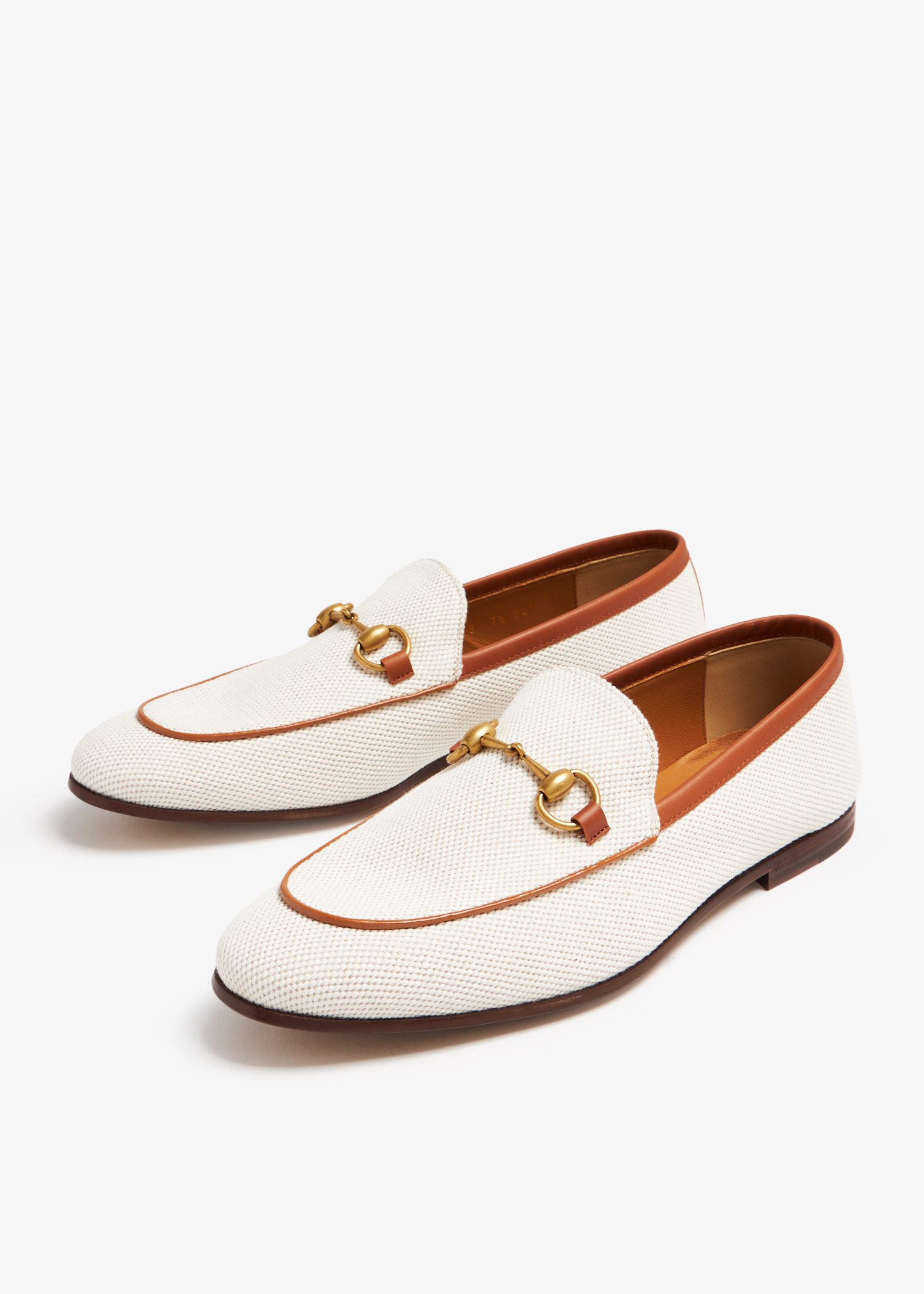 White shop gucci loafers