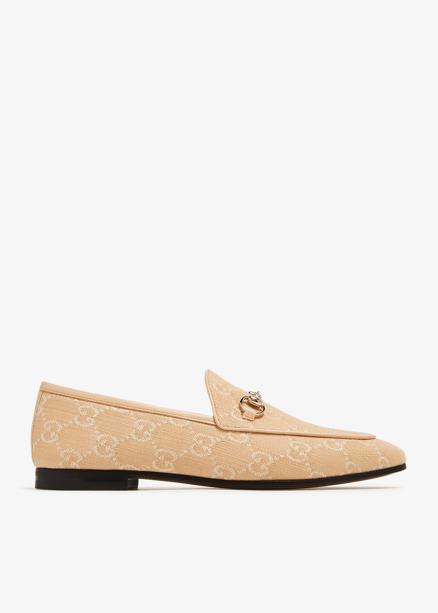 Gucci GG Jordaan loafers for Women - Beige in UAE | Level Shoes