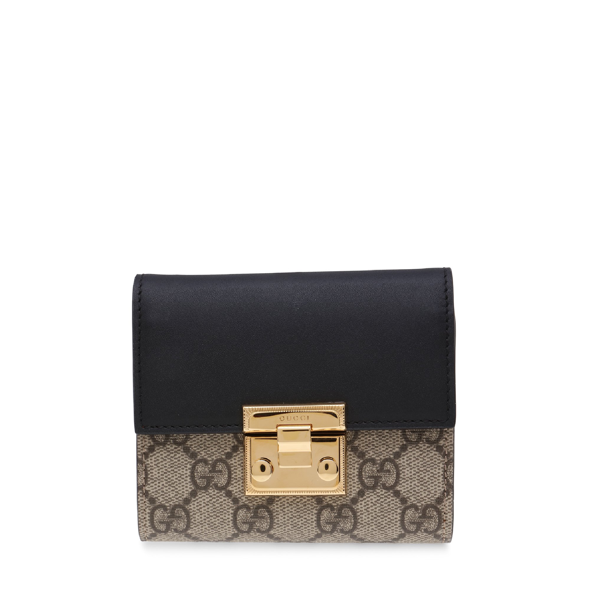 Gucci padlock sales wallet price