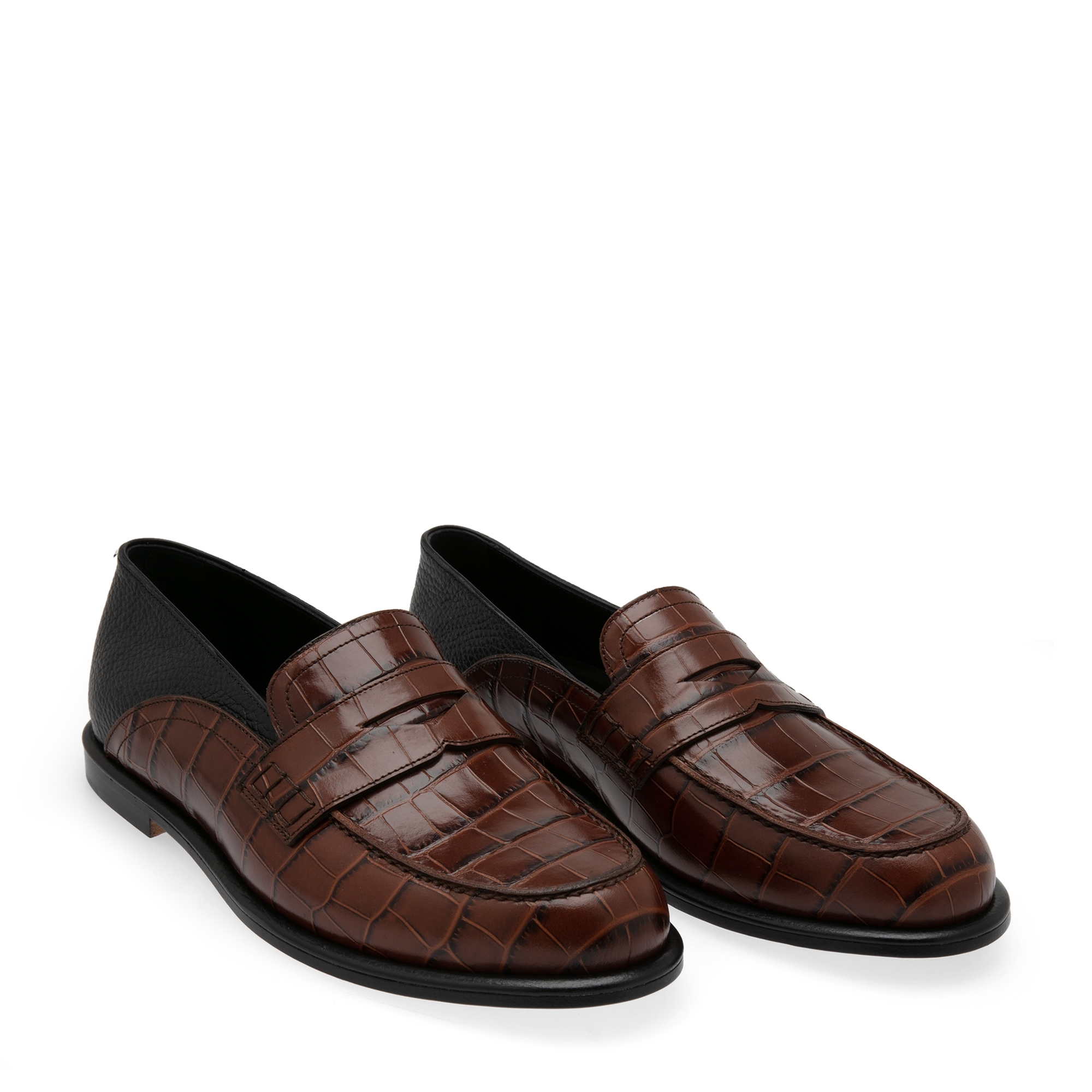 

Leather loafers, Brown