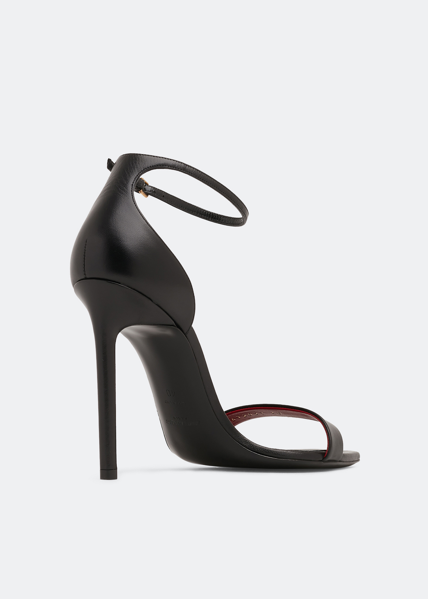 Saint Laurent Amber sandals for Women Black in UAE Level Shoes