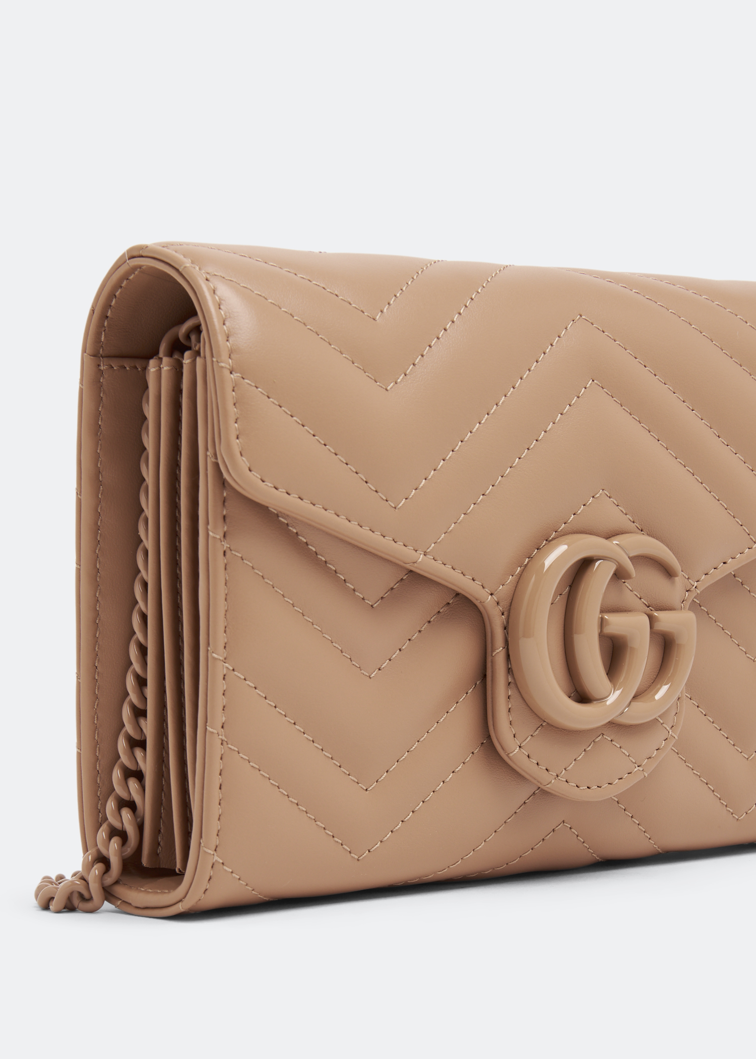 

GG Marmont matelassé mini bag, Beige