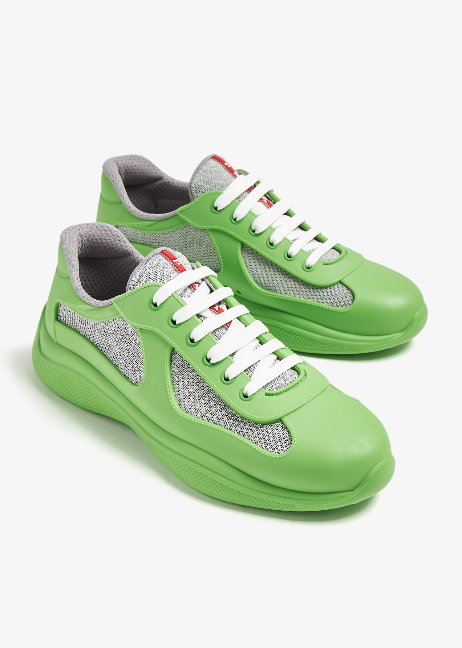 Green cheap prada shoes