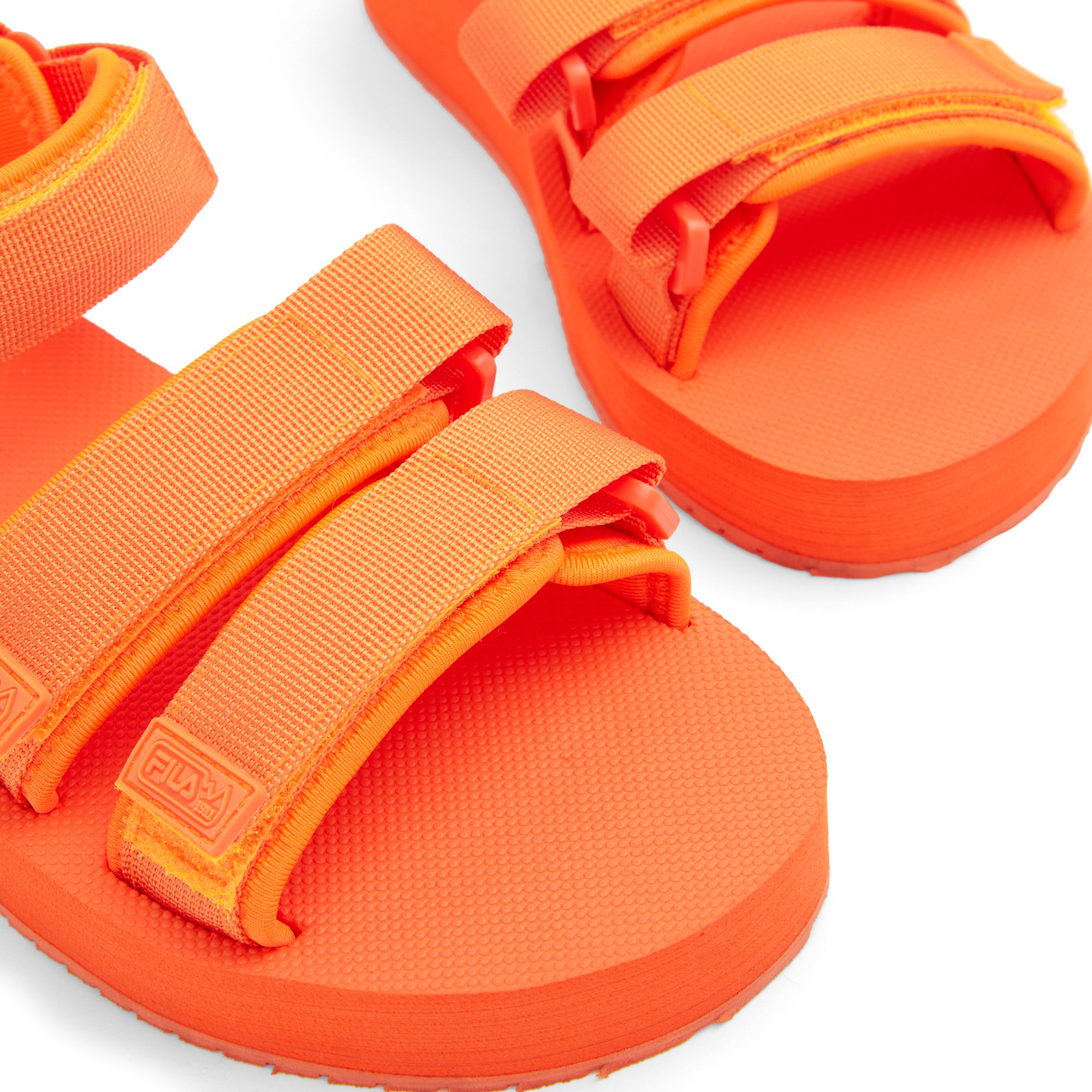 Fila sandals sales orange