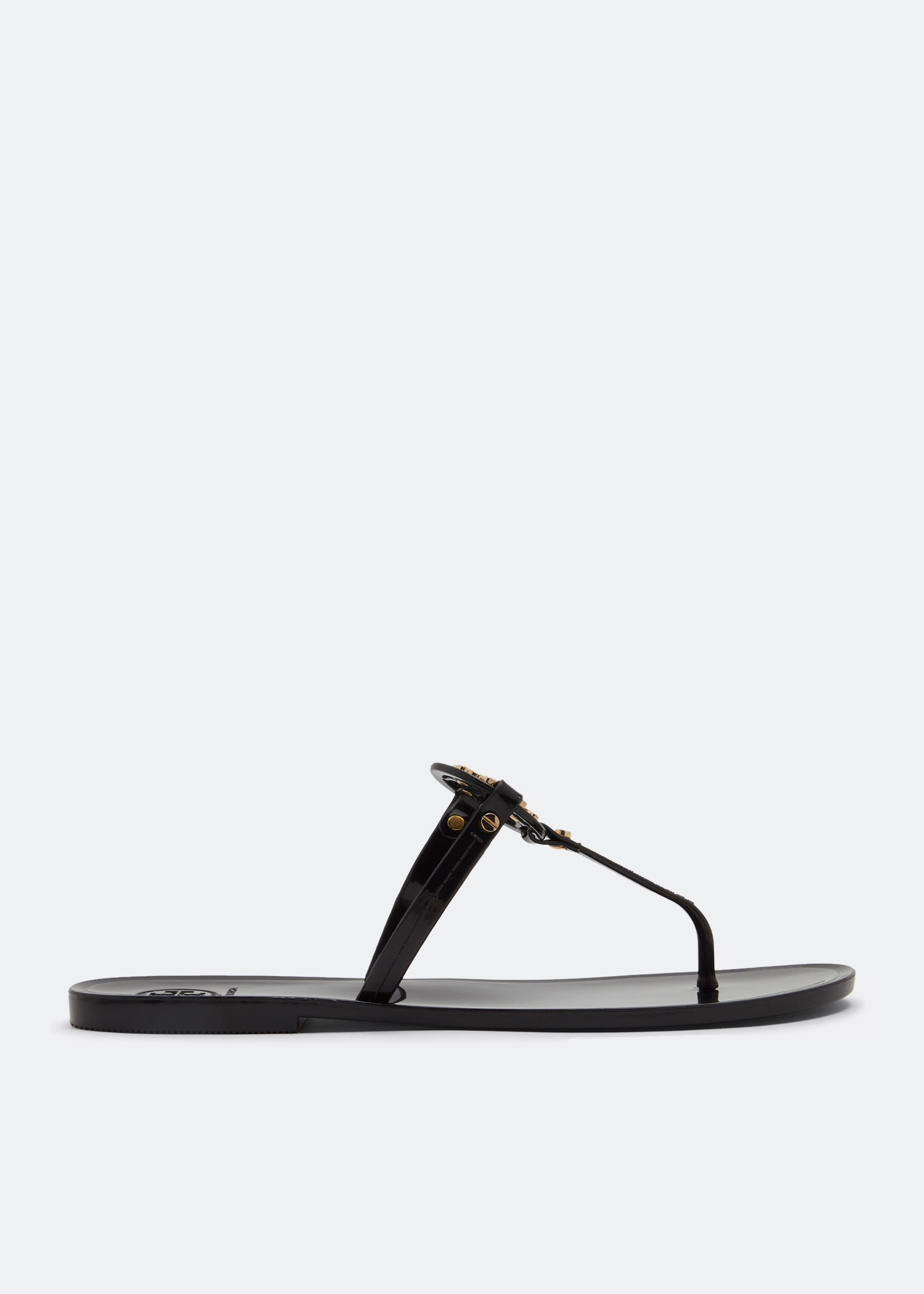 Tory burch thong online sandals black