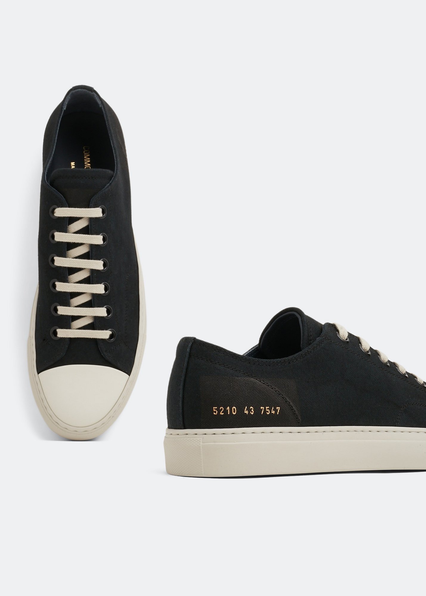 Common projects tournament discount waxed suede sneakers