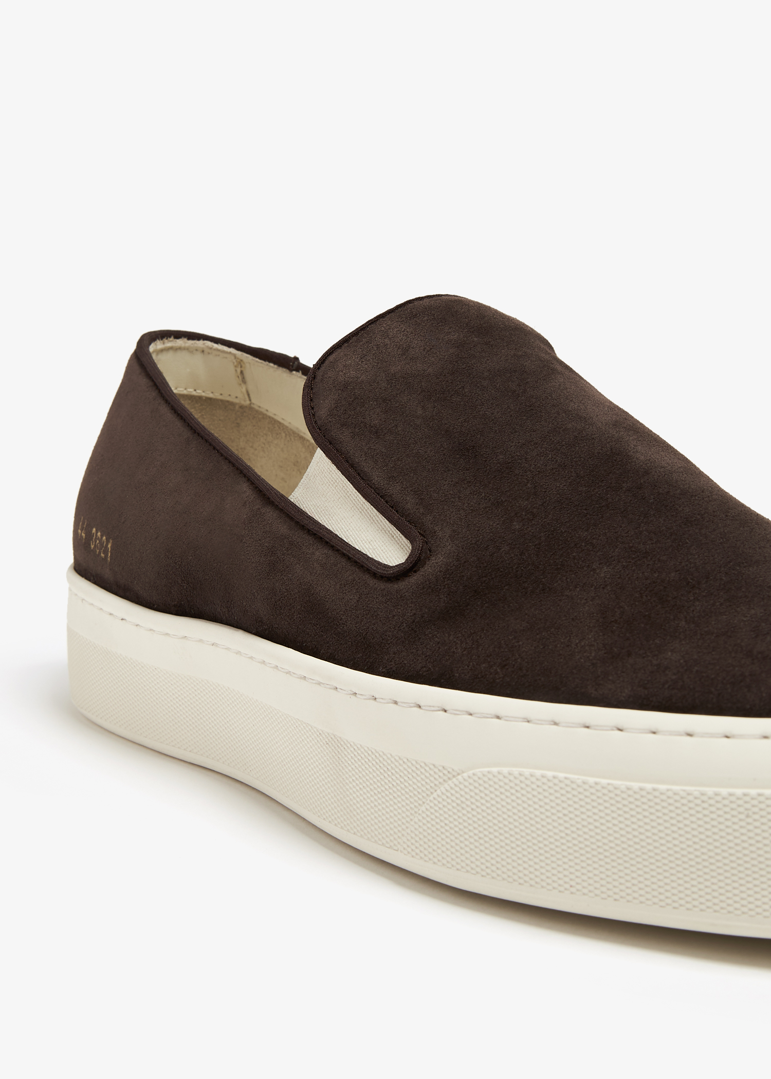 Common Projects Suede slip on sneakers for Men Brown in UAE