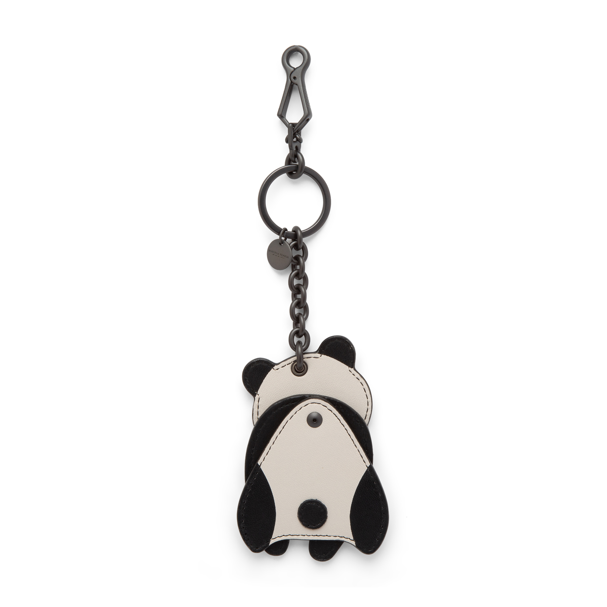 

Panda Intrecciato key charm, Multi-coloured