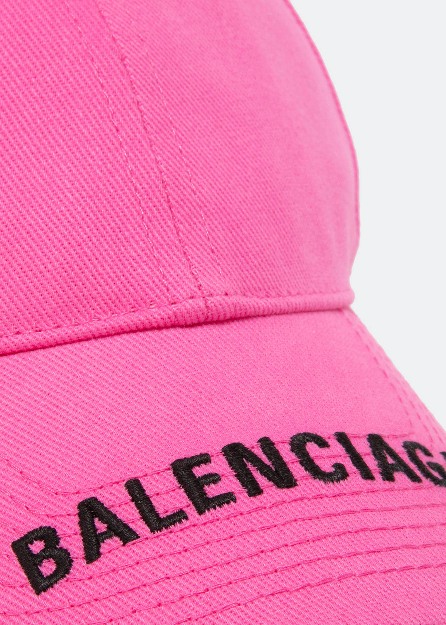 Balenciaga store pink hat