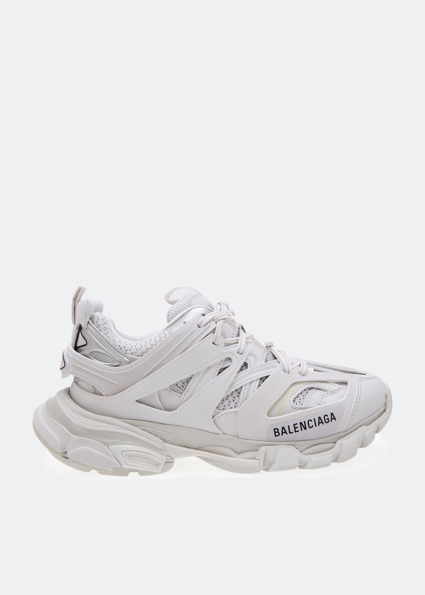 

Track sneakers, White