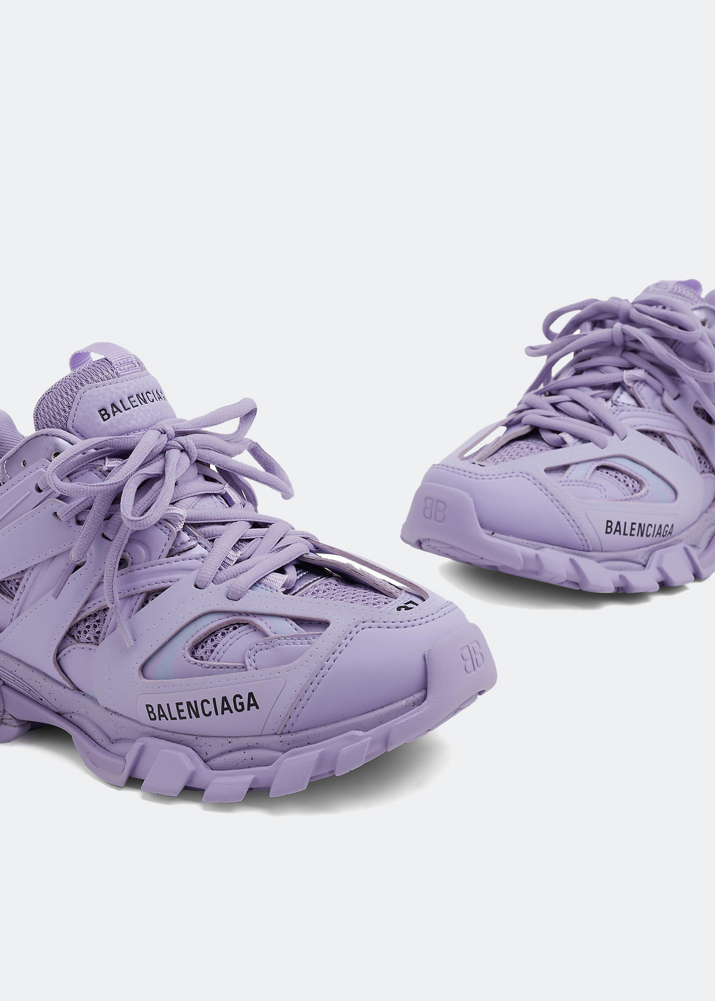 

Track sneakers, Purple