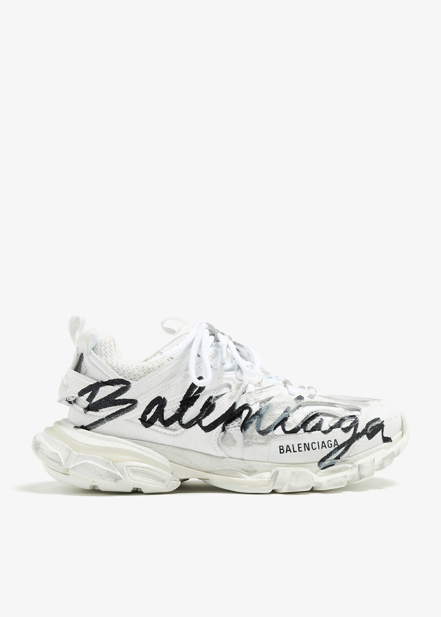 Balenciaga Track Signature sneakers for Women White in KSA Level Shoes