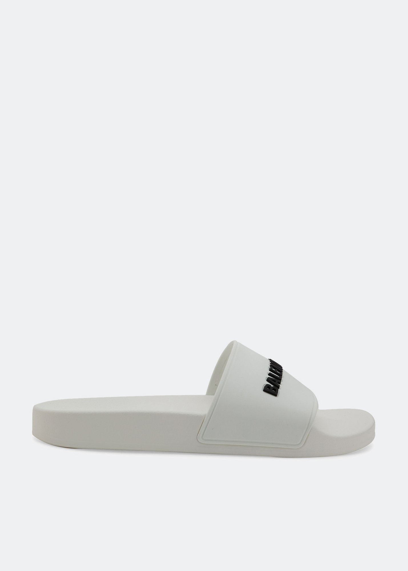 

Logo rubber slides, White