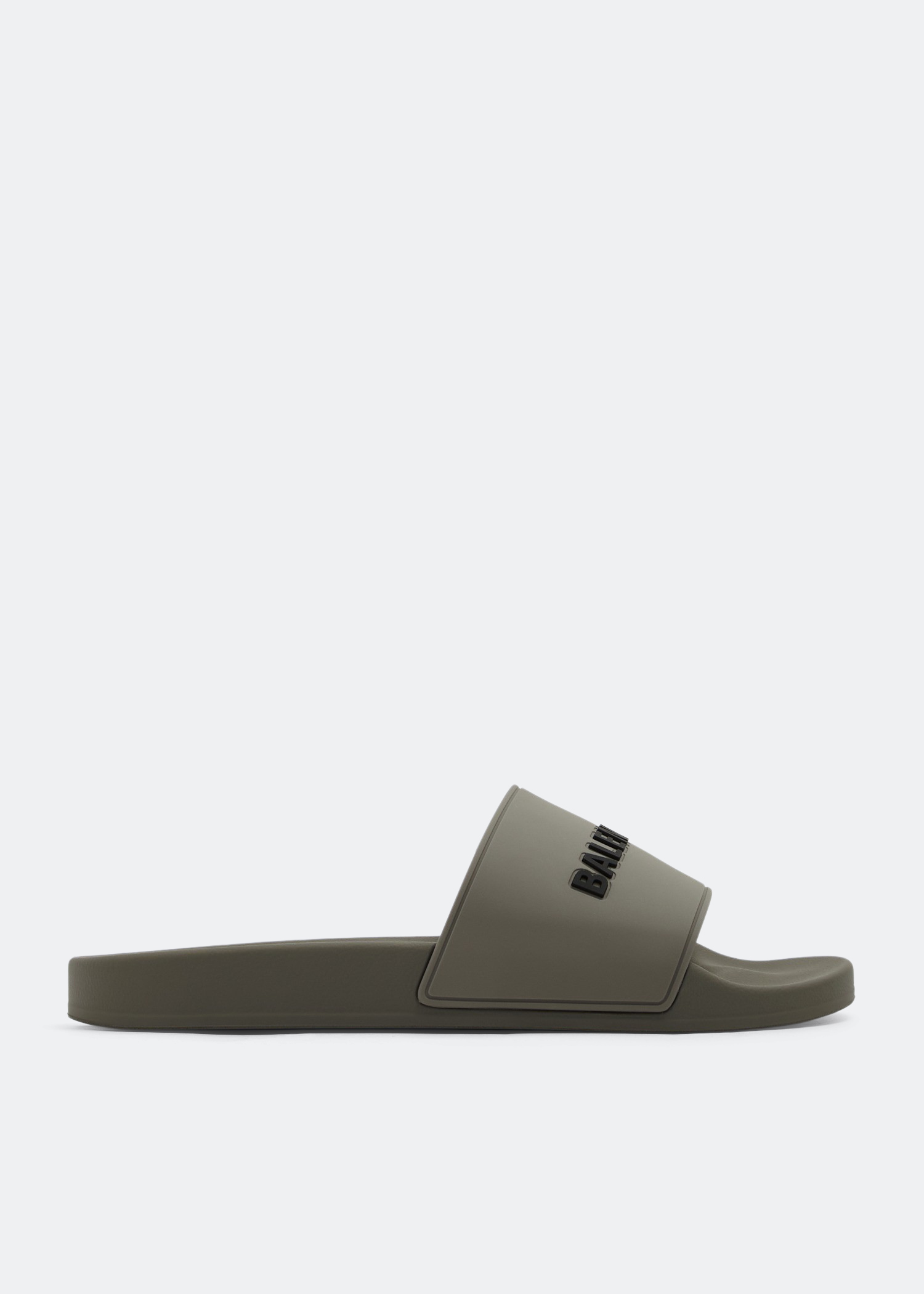 Balenciaga Pool rubber slides for Men Grey in UAE Level Shoes