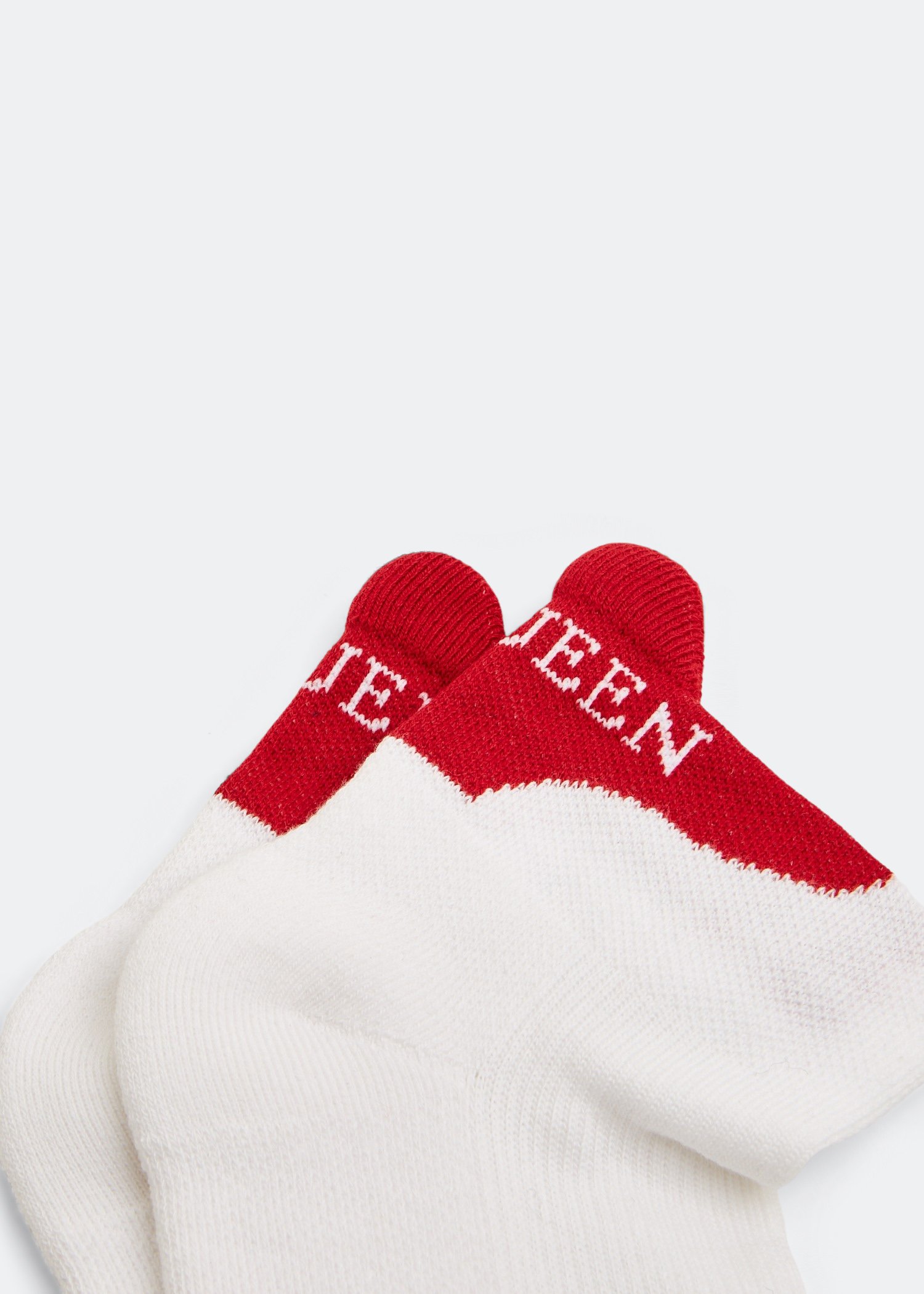 

Logo socks, White