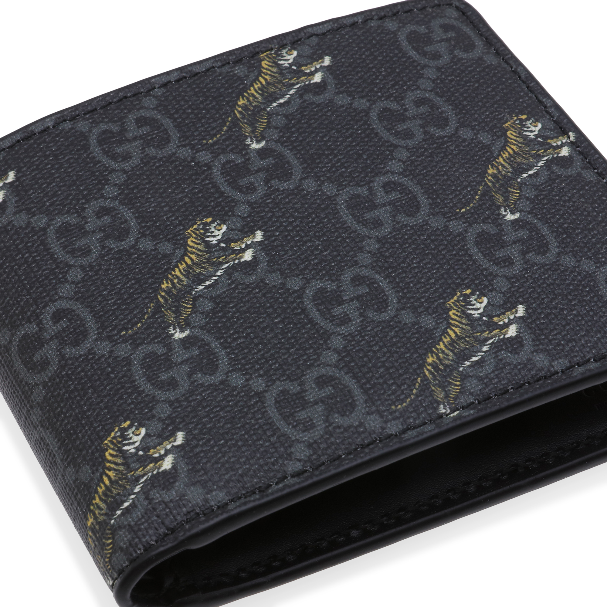 Gg wallet 2024 with tiger print