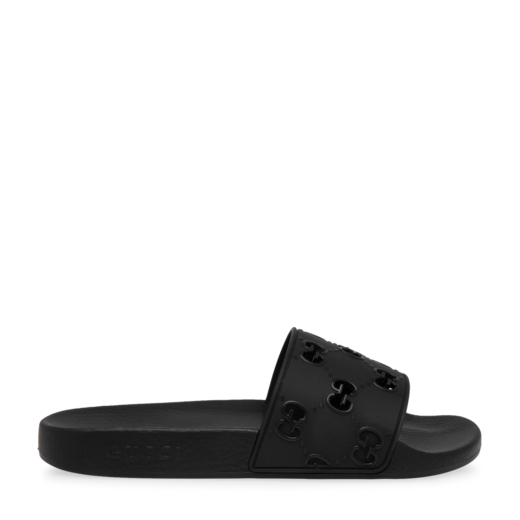 Black gucci slides mens online