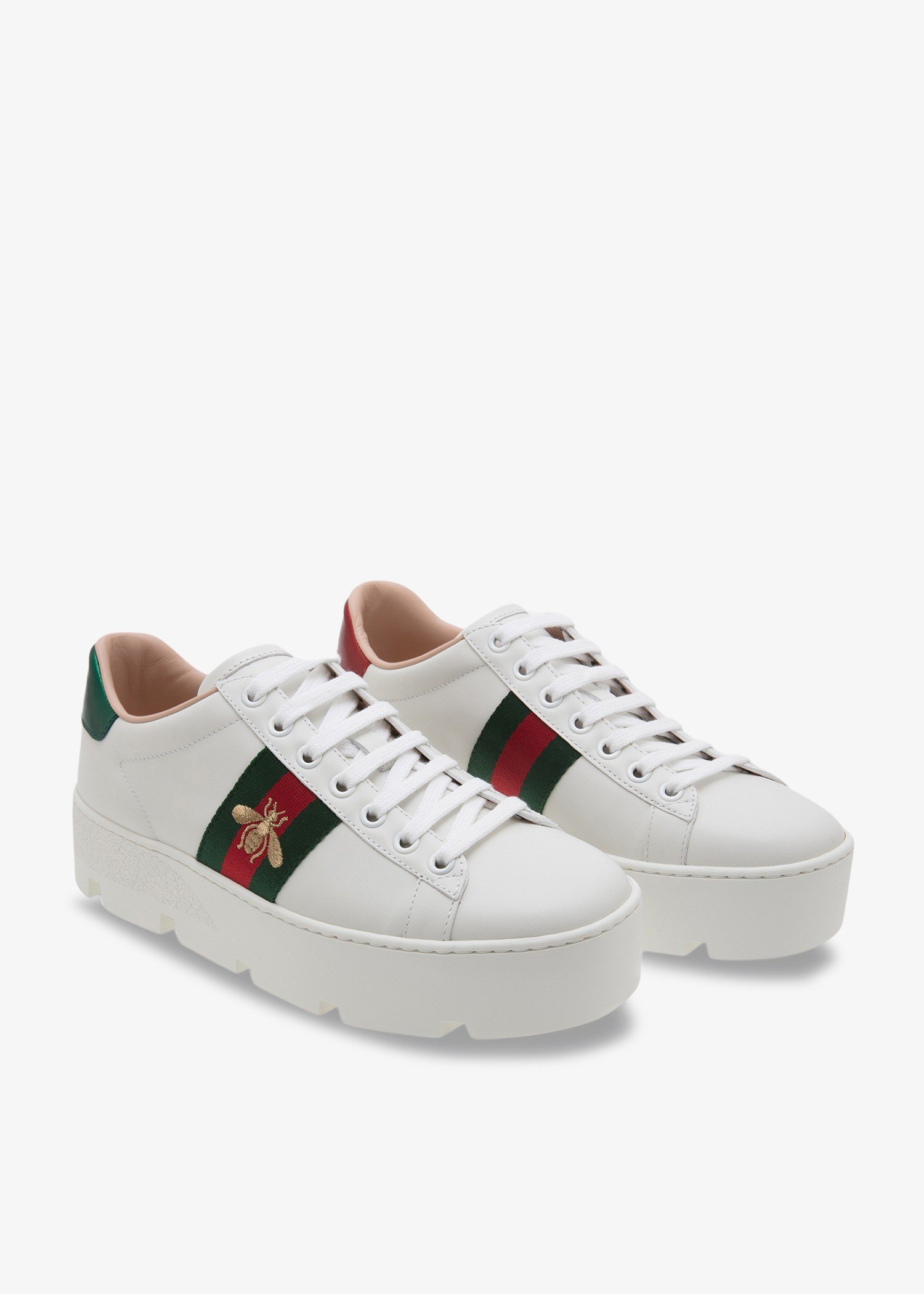 

Ace platform sneakers, White