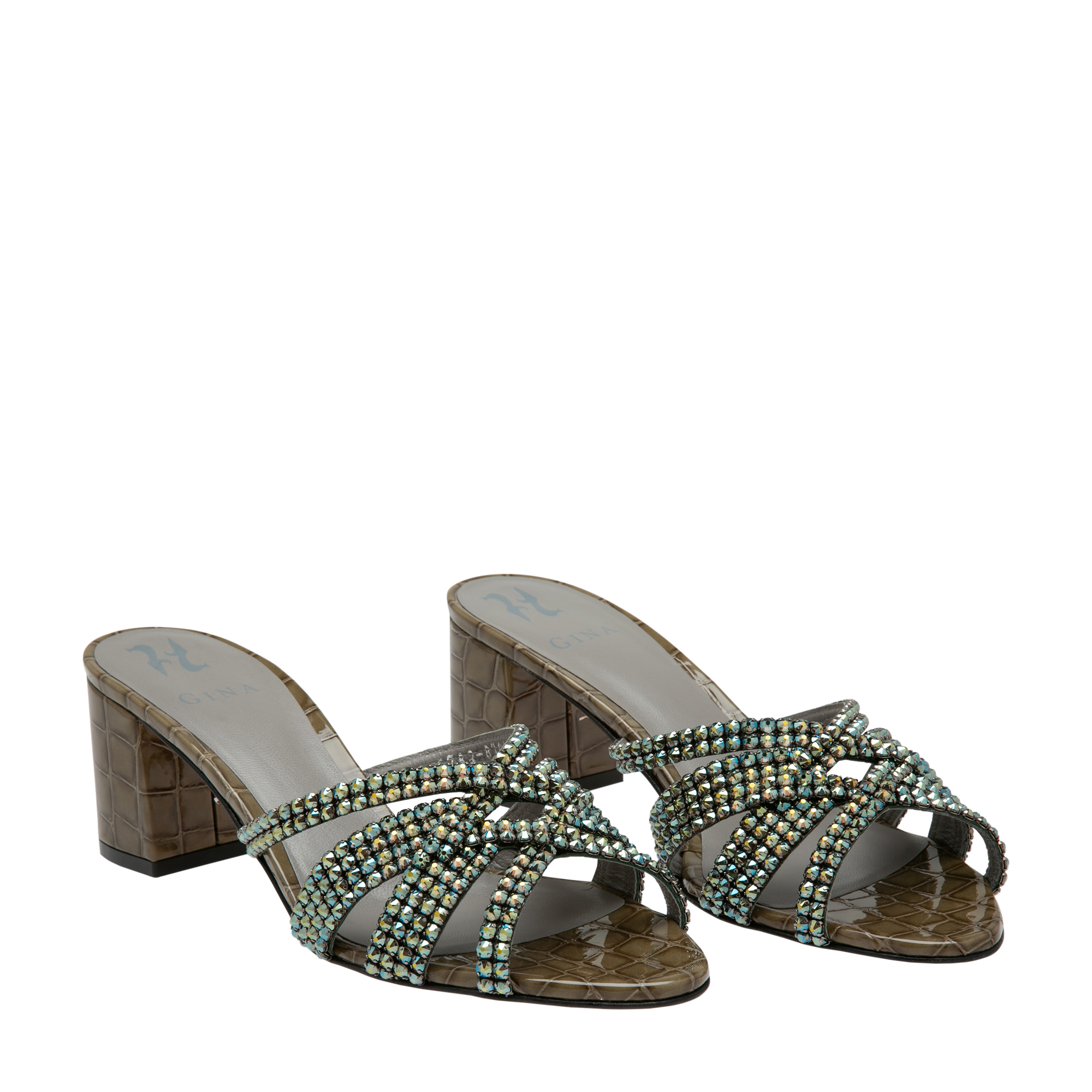 

Dexie sandals, Green